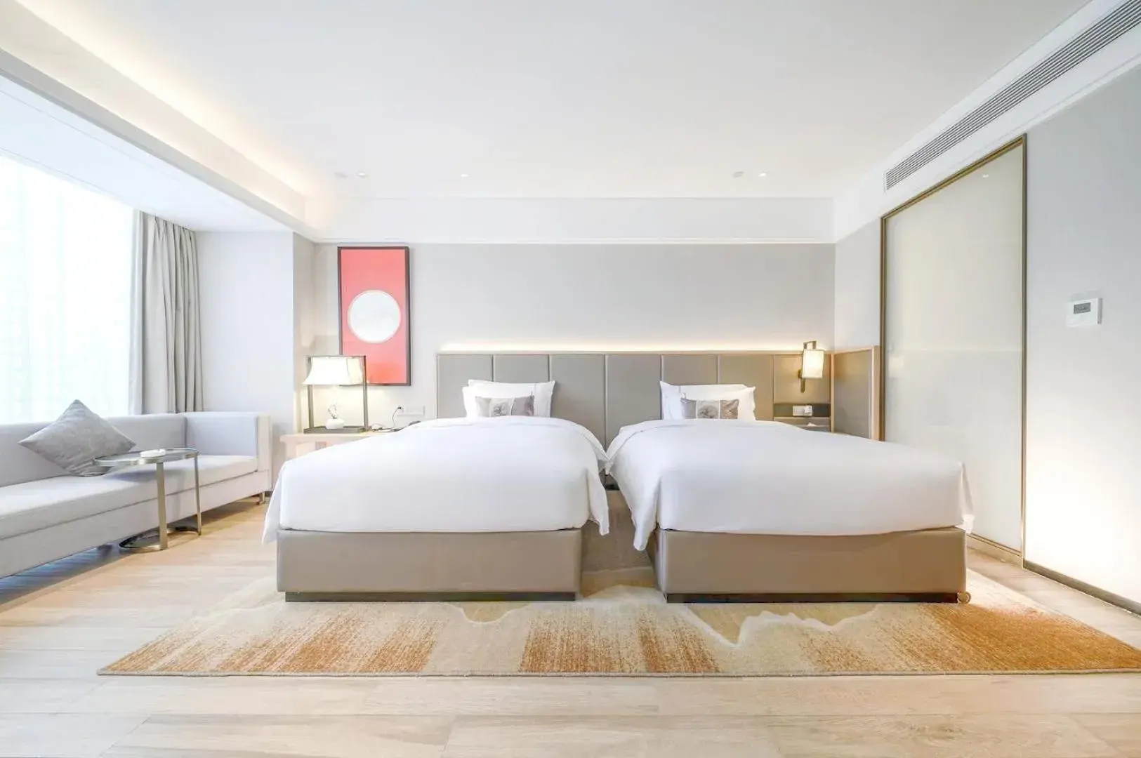 Superior Twin Room in ECHENG Hotel, Nanning Wanda Plaza Convention and Exhibition Center Superior Twin Room in ECHENG Hotel, Nanning Wanda Plaza Convention and Exhibition Center