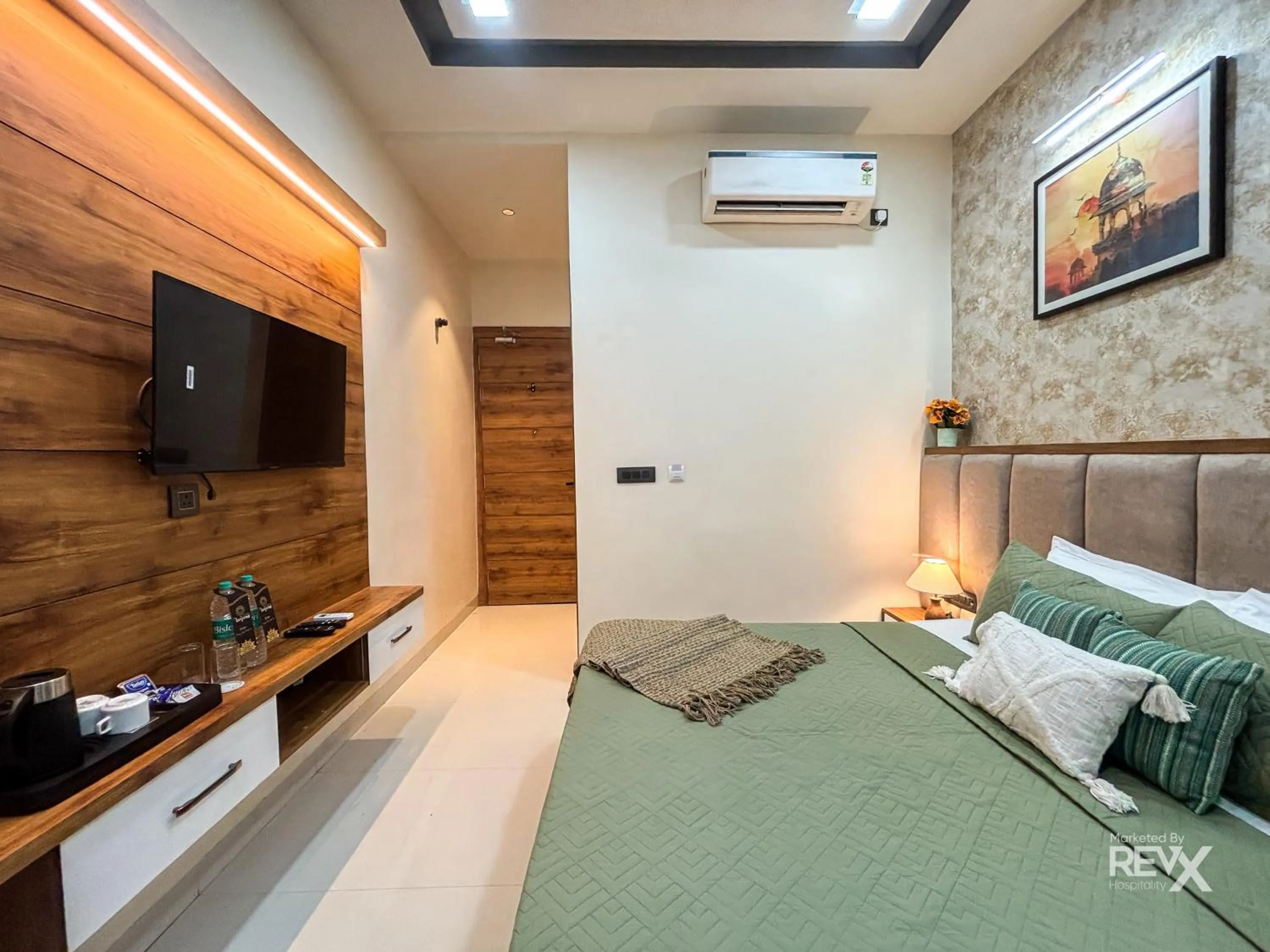 Bedroom in Hotel Brij Vas