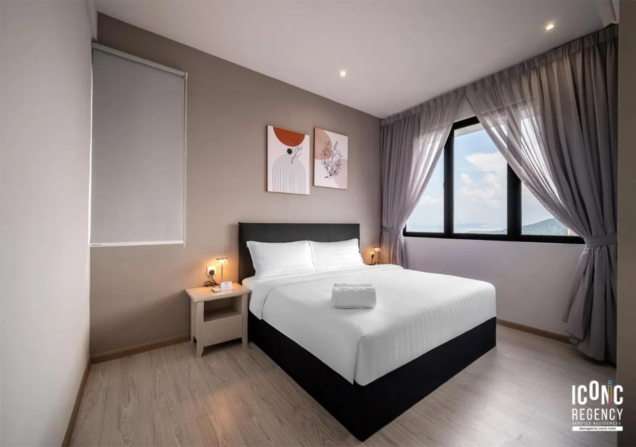 Bed in Iconic Regency Service Residences, managed by Iconic Hotel