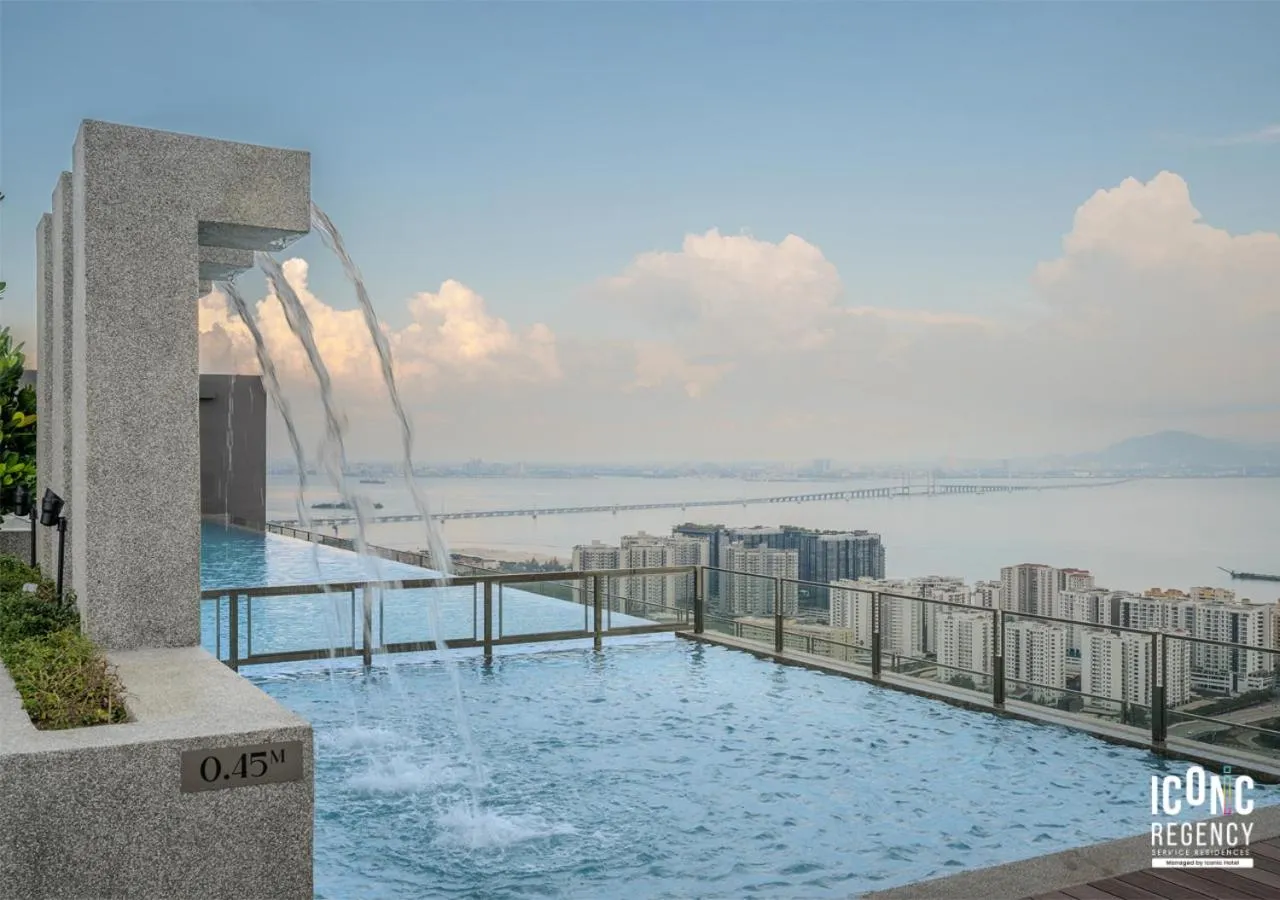 Swimming pool in Iconic Regency Service Residences, managed by Iconic Hotel