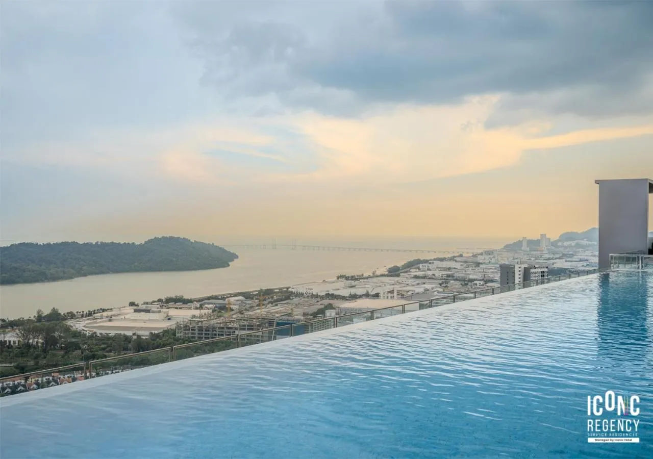 Swimming pool in Iconic Regency Service Residences, managed by Iconic Hotel
