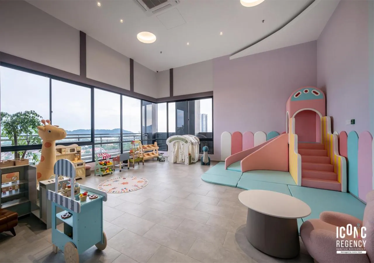 Children play ground in Iconic Regency Service Residences, managed by Iconic Hotel