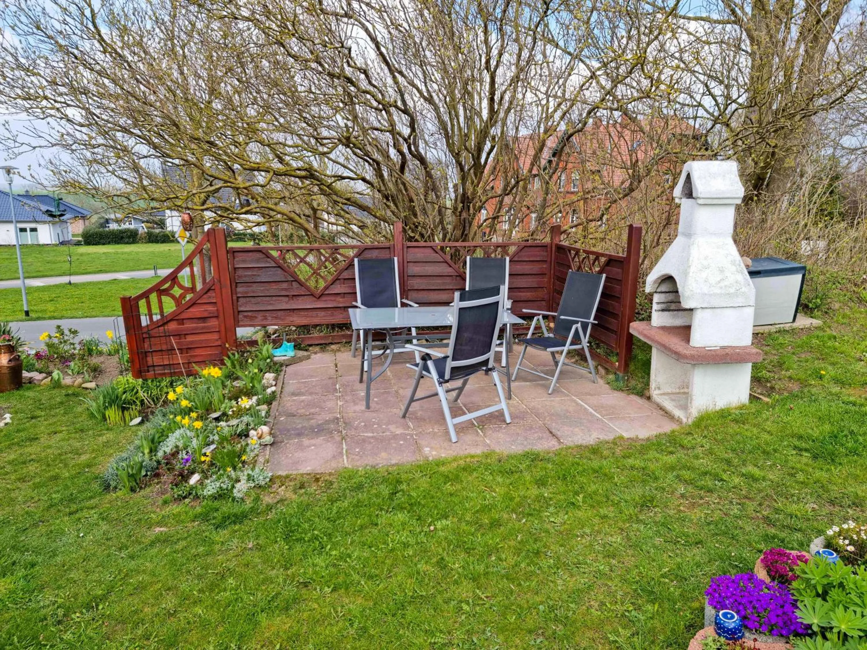BBQ facilities in Apartment Kenz-Küstrow