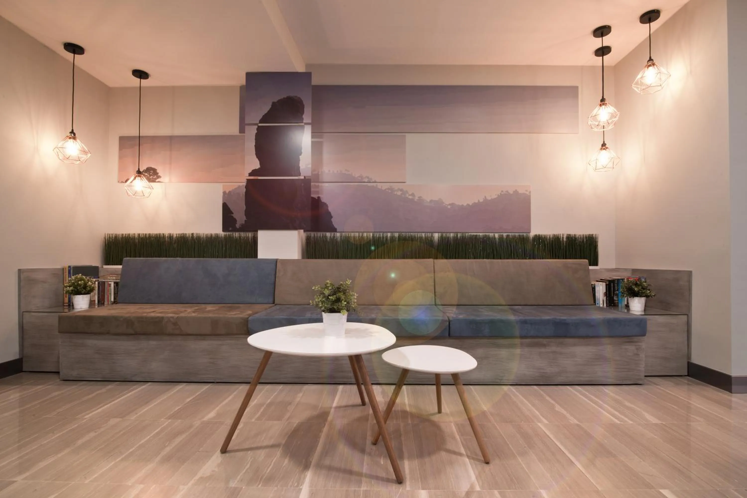 Seating area in ApartHotel Idafe