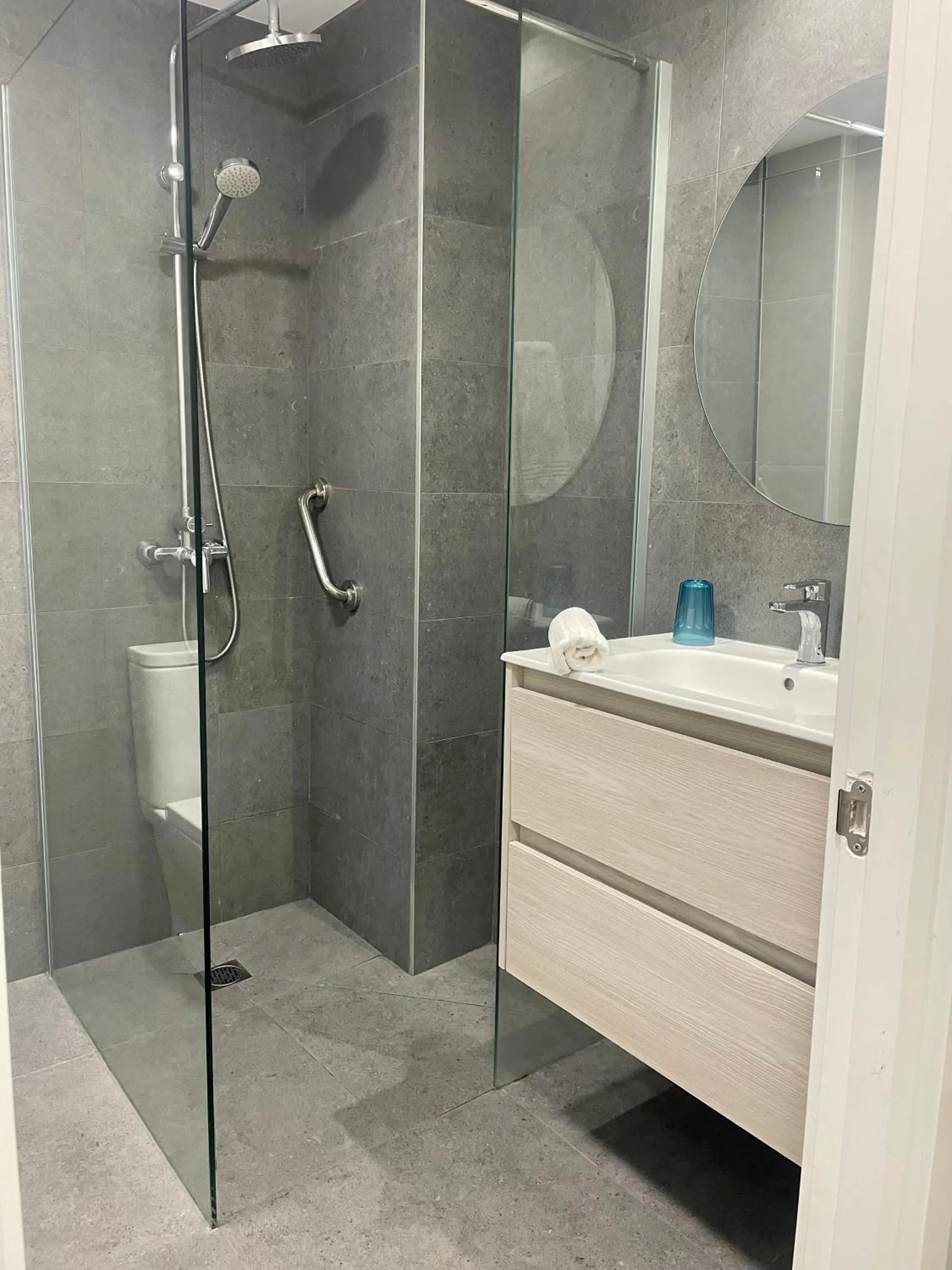 Shower in ApartHotel Idafe