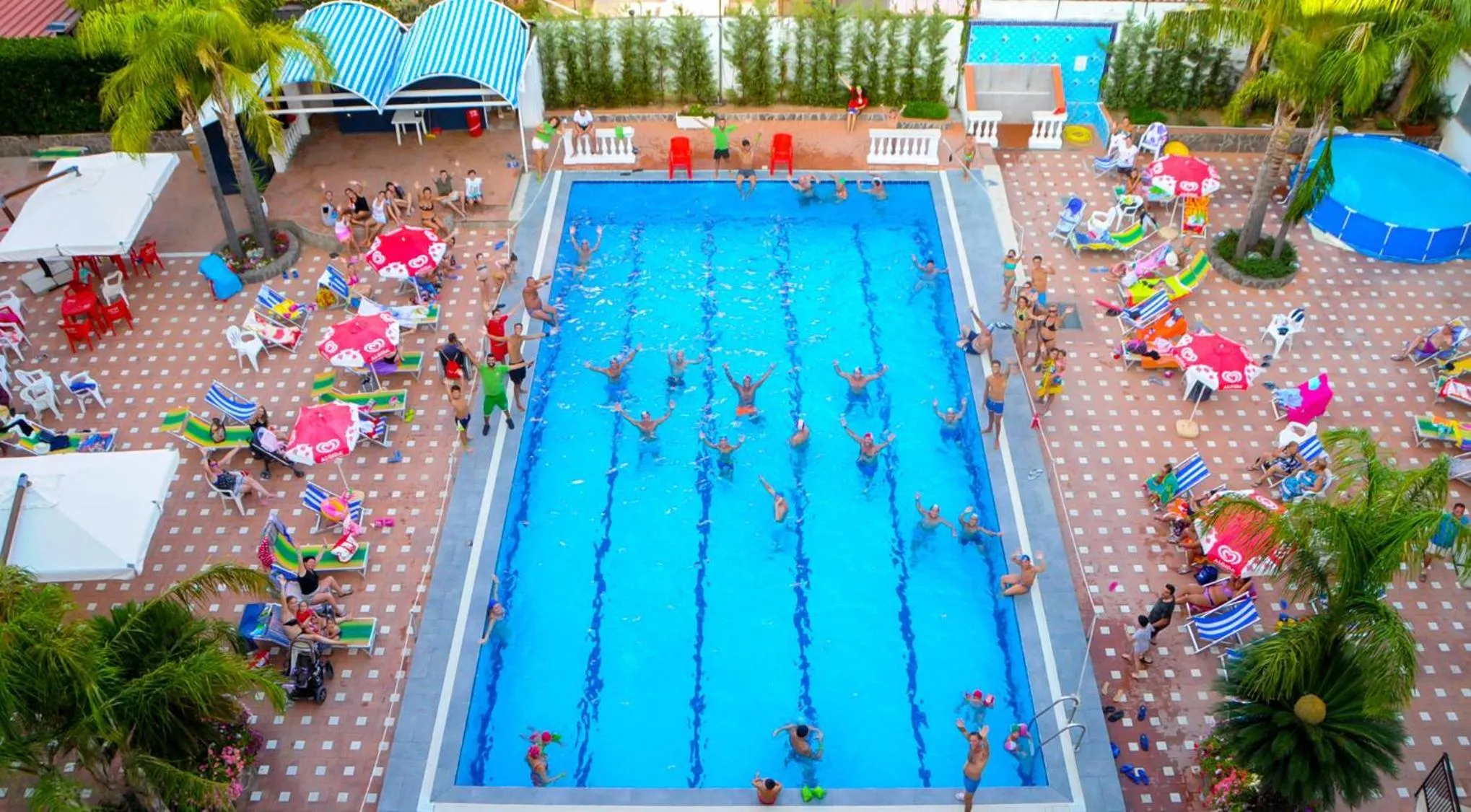 Pool view in Hotel Parco Dei Principi