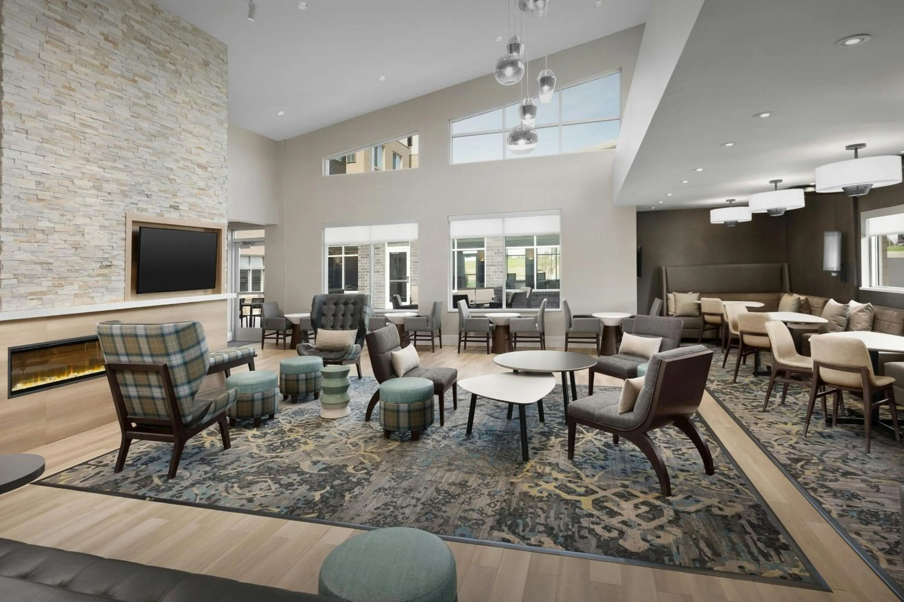 Lobby or reception in Residence Inn by Marriott Dayton Miamisburg