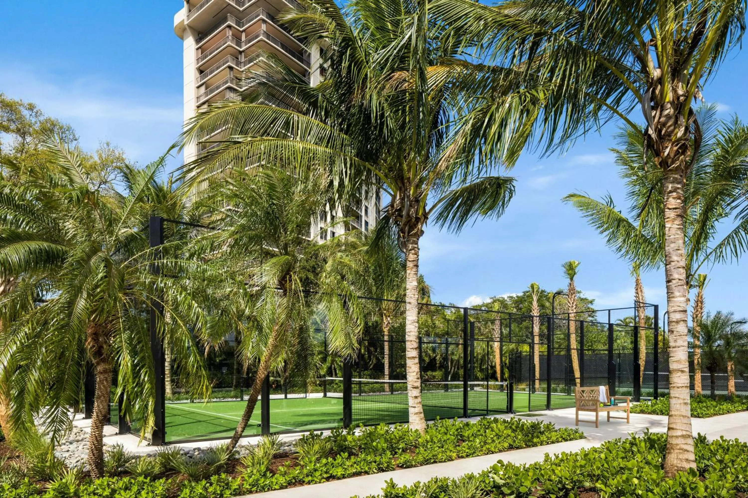 Tennis court in The Belgrove Resort & Spa, West Palm Beach, Autograph Collection
