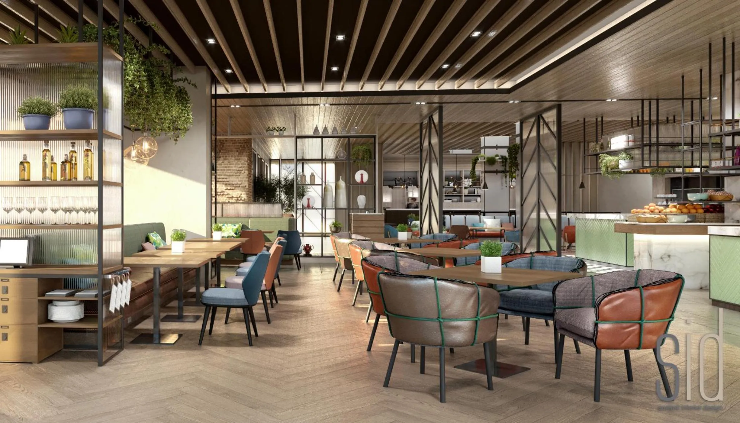 Restaurant/places to eat in Four Points by Sheraton King Abdulaziz Road