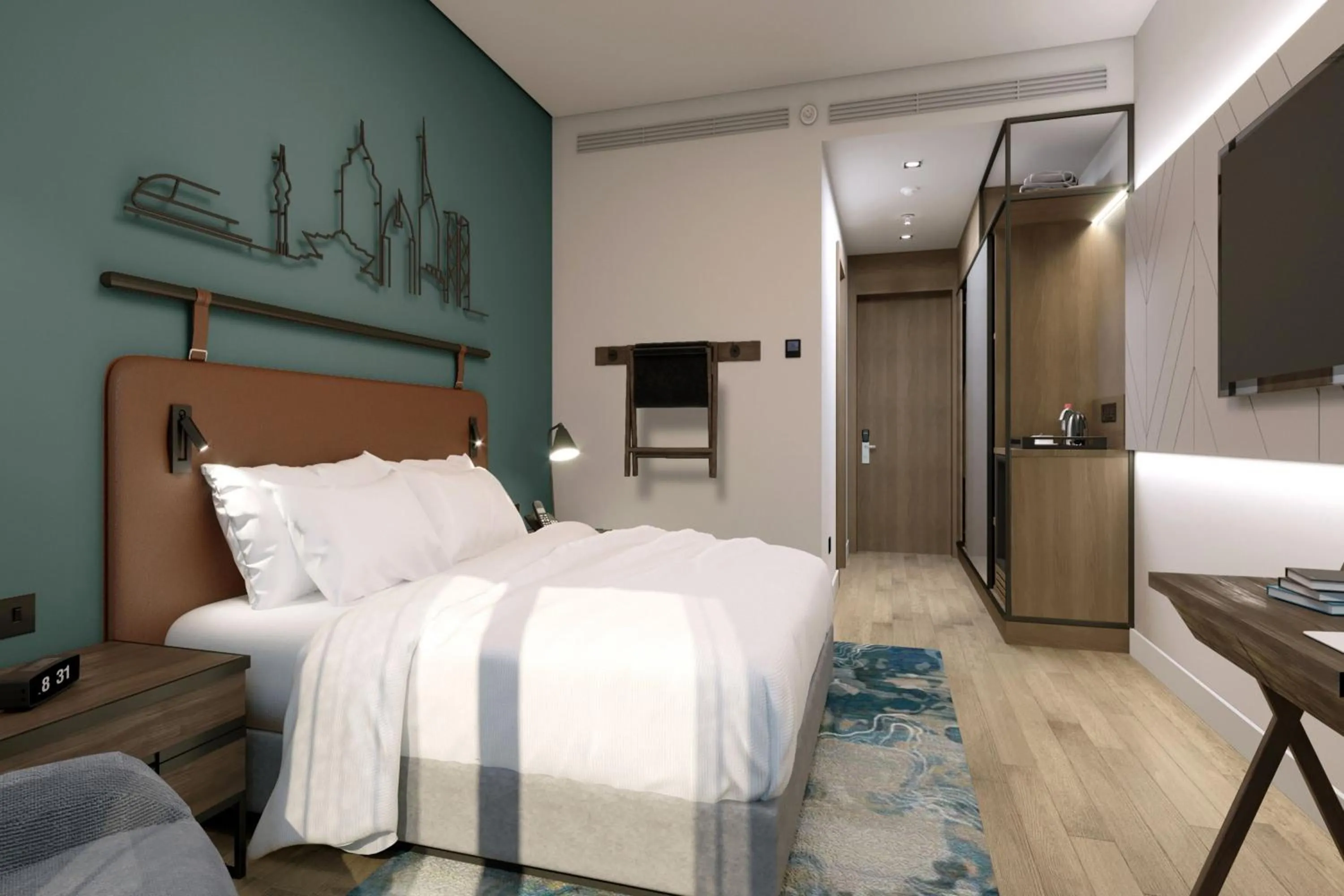 Photo of the whole room, Bed in Four Points by Sheraton King Abdulaziz Road