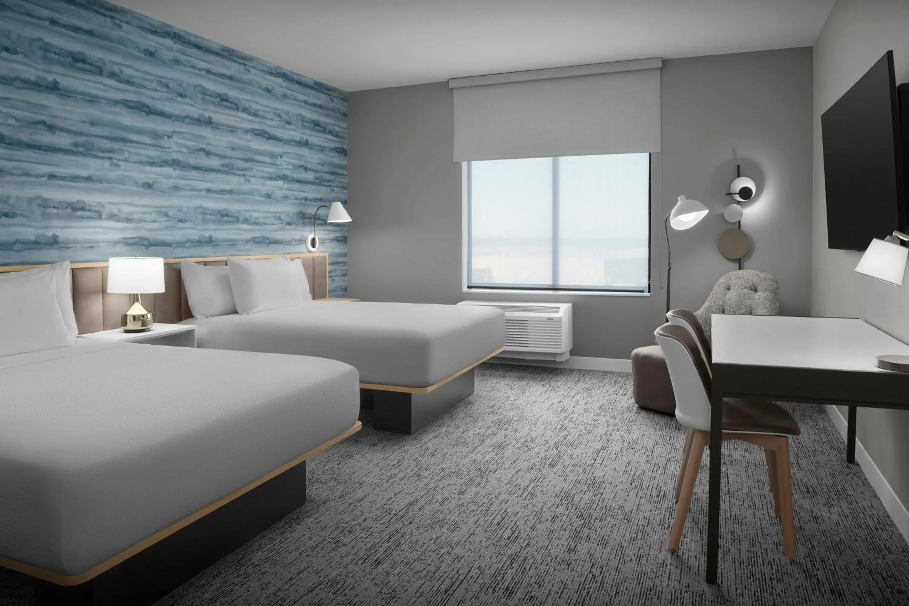 Bedroom, Bed in TownePlace Suites by Marriott Paris