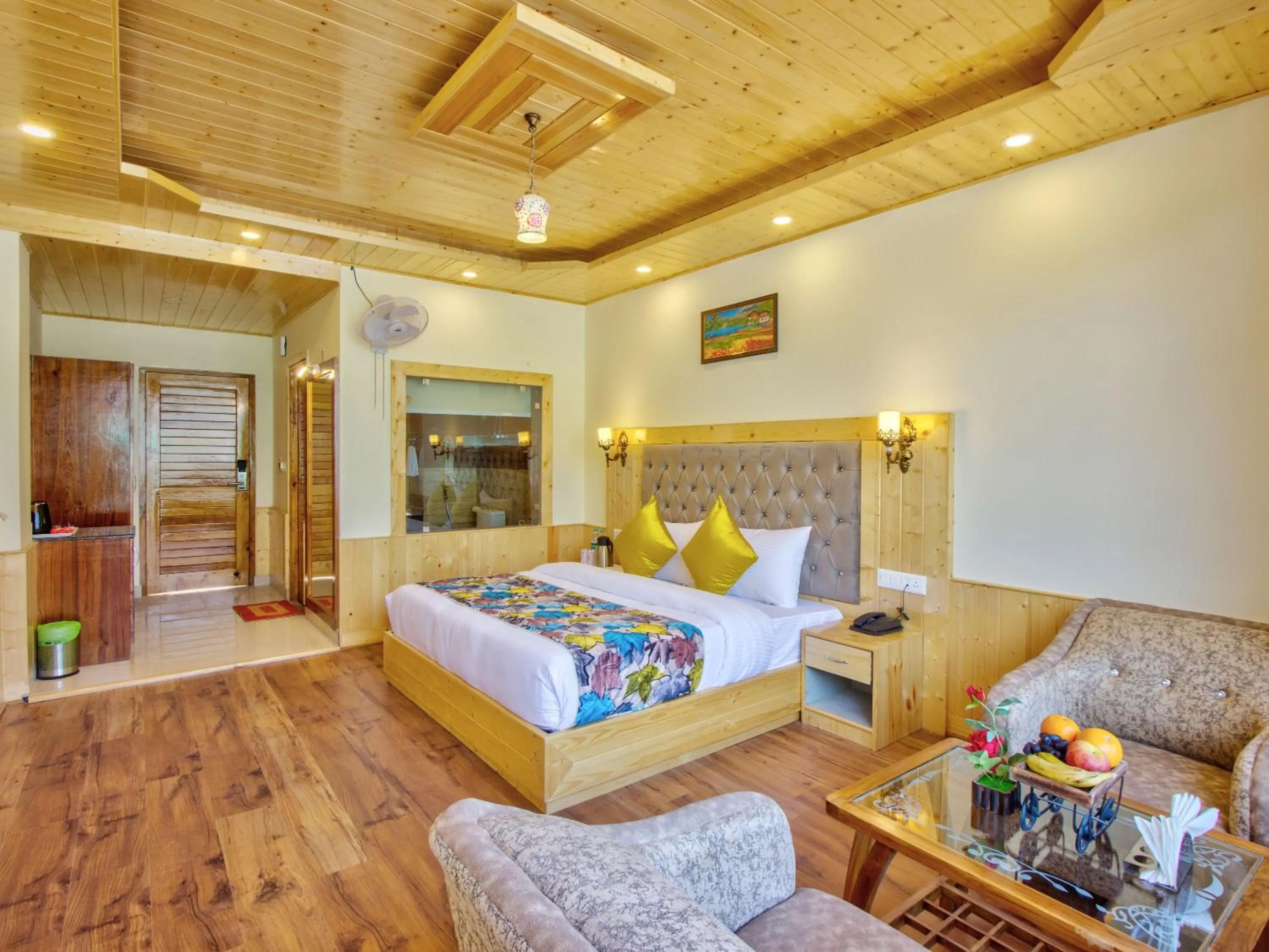 Bedroom in Swastik Grand Manali