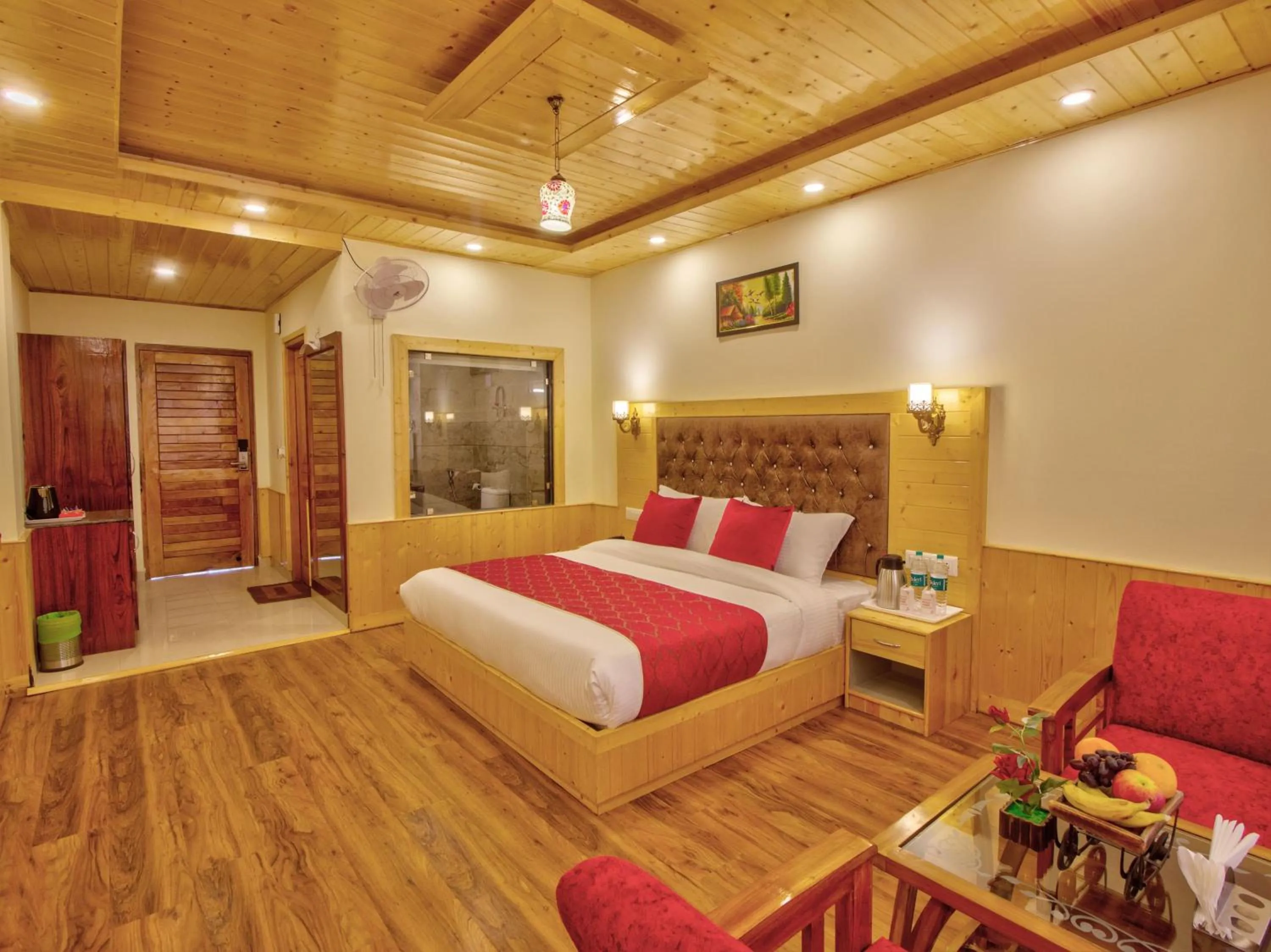 Photo of the whole room, Bed in Swastik Grand Manali