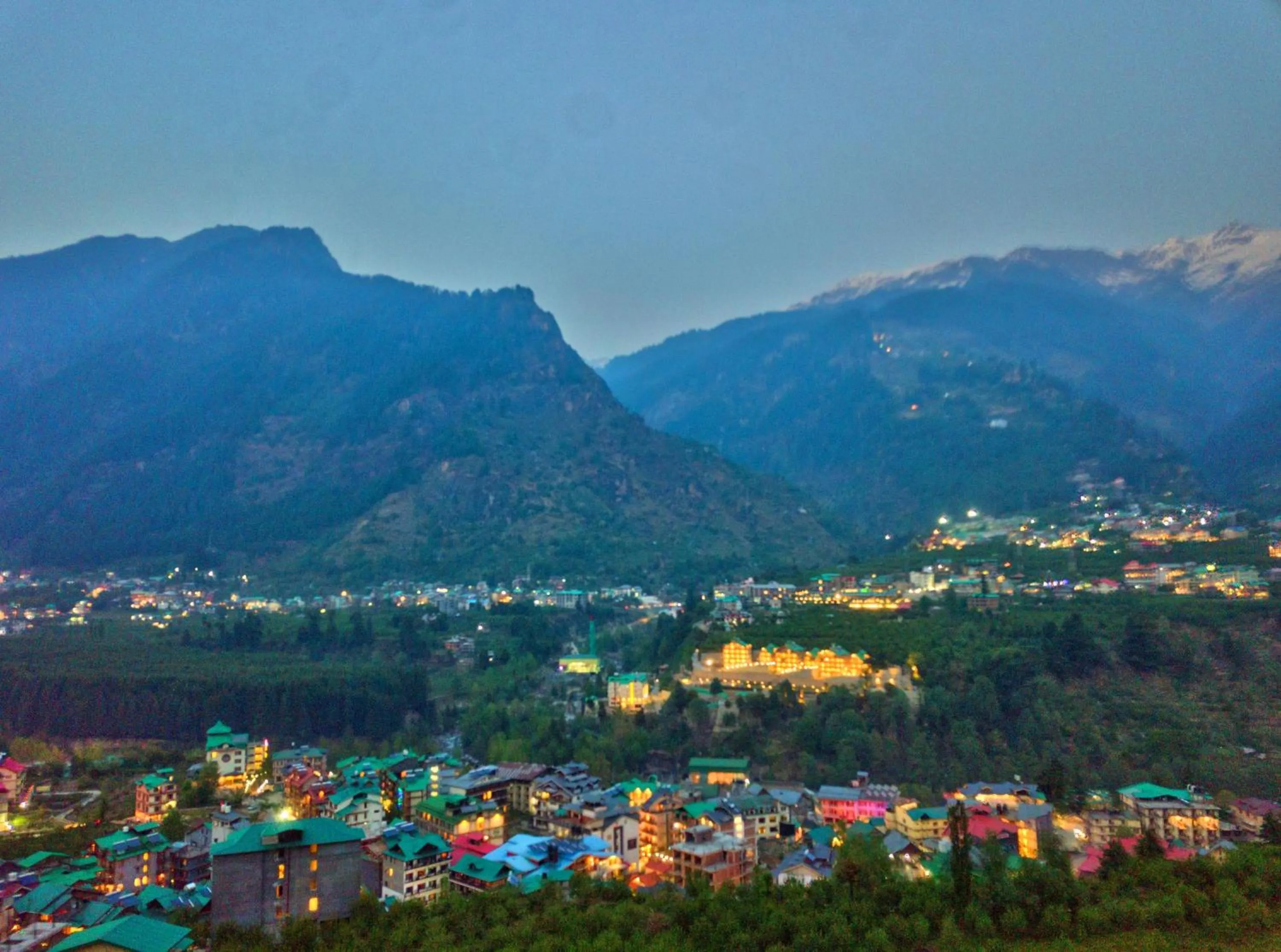 City view in Swastik Grand Manali