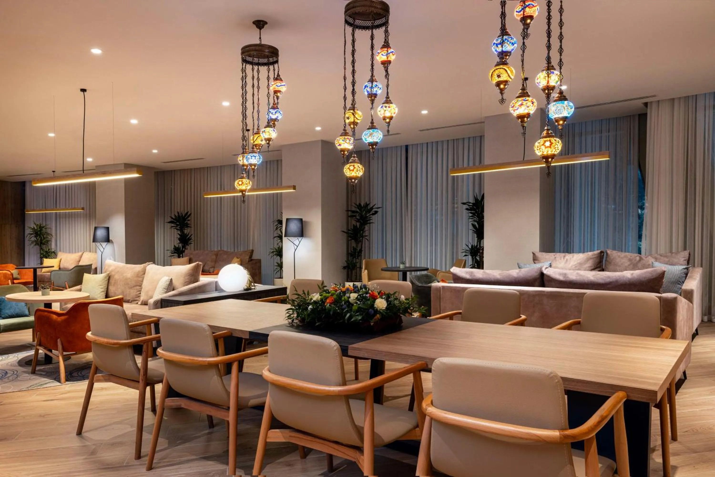 Lobby or reception in Hilton Garden Inn Baku