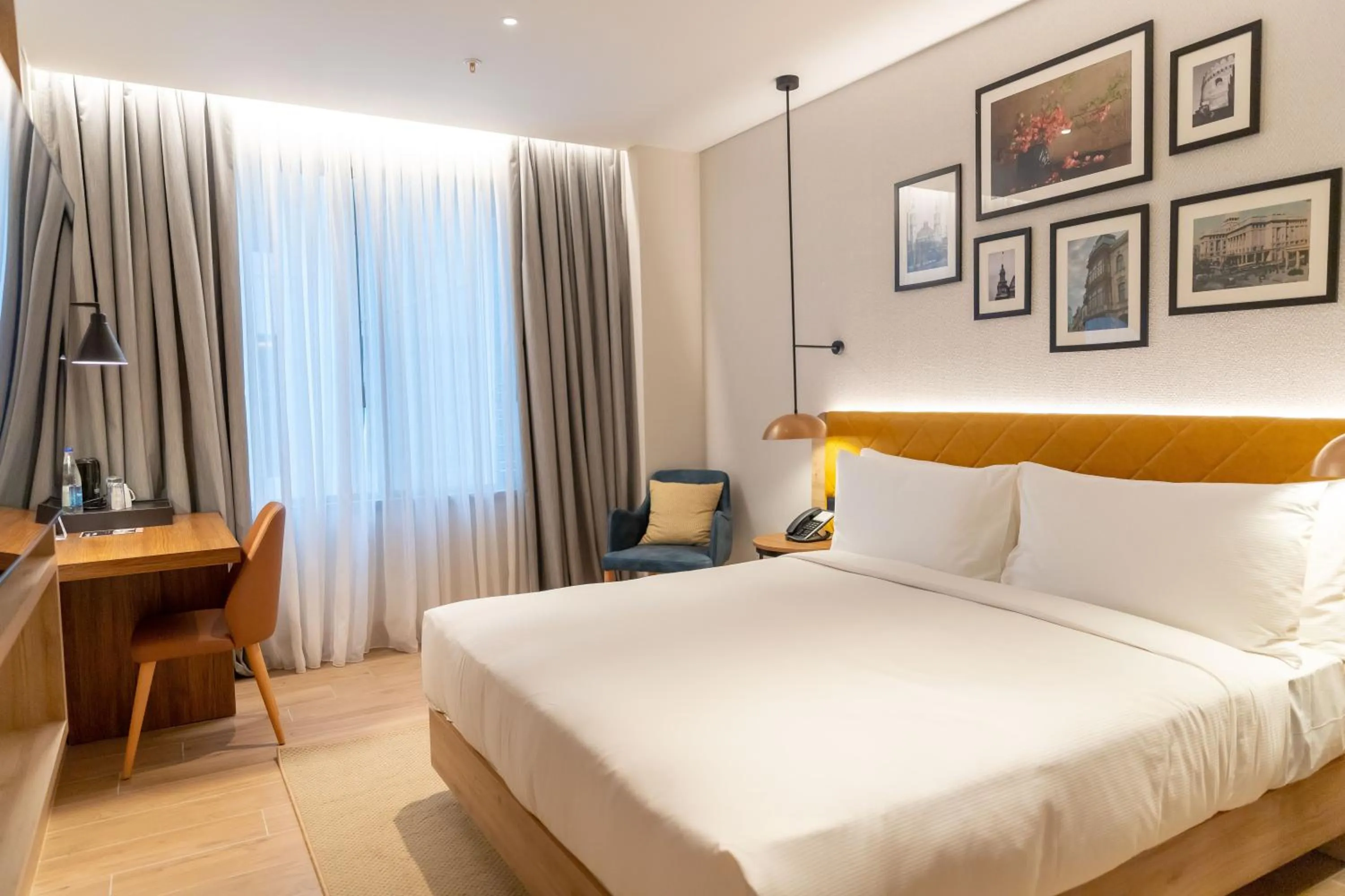 Bedroom, Bed in Hilton Garden Inn Baku