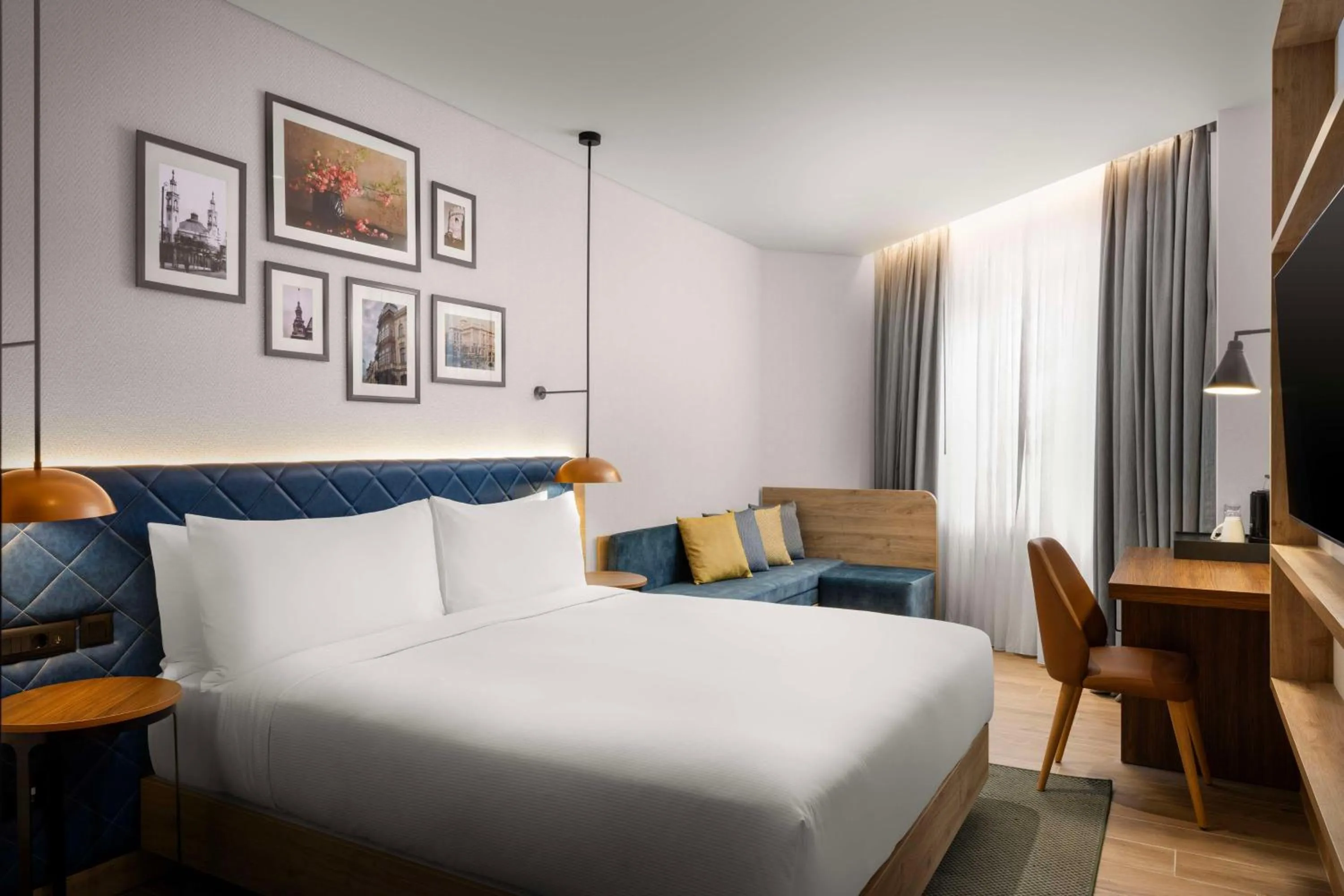 Bed in Hilton Garden Inn Baku