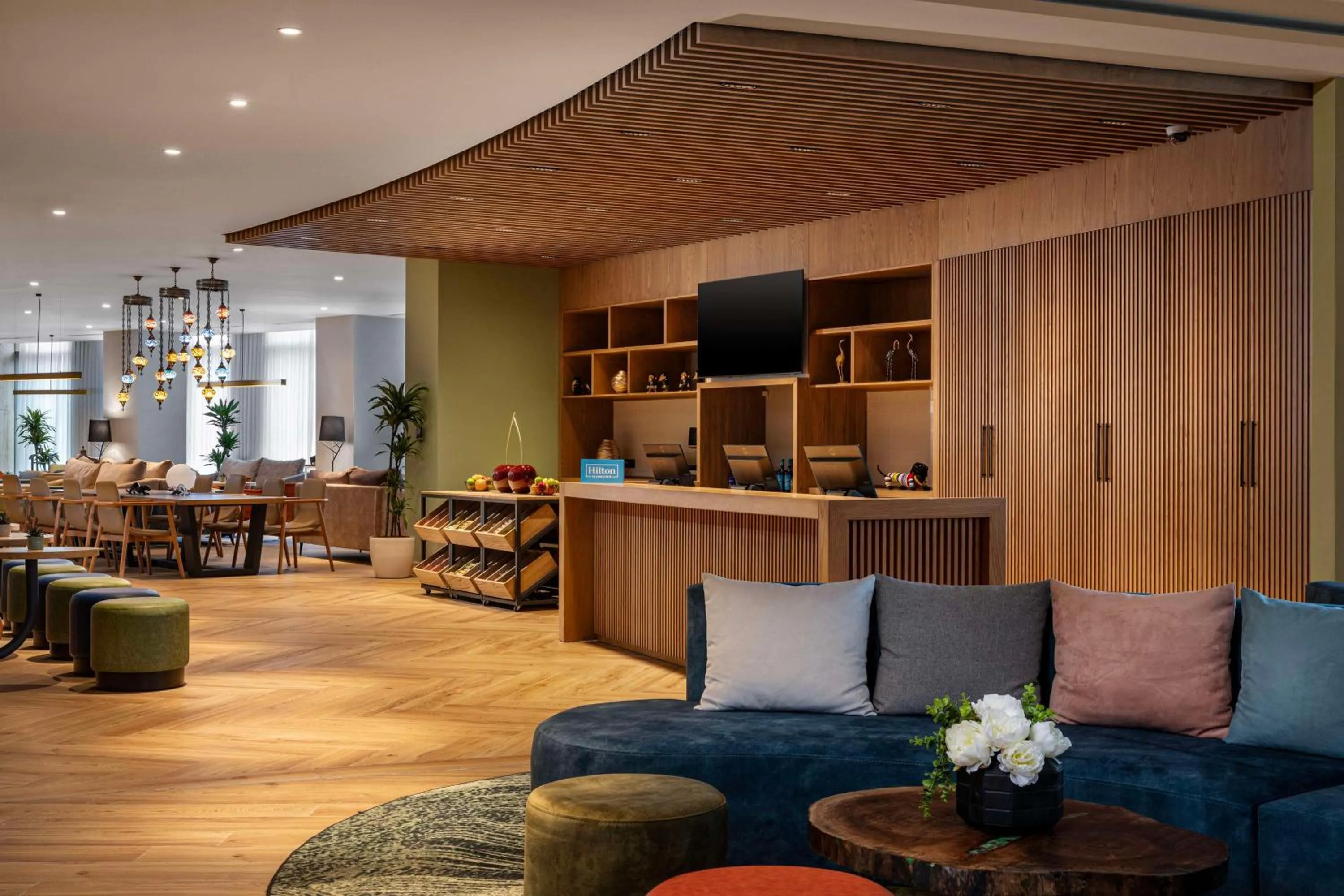 Lobby or reception in Hilton Garden Inn Baku