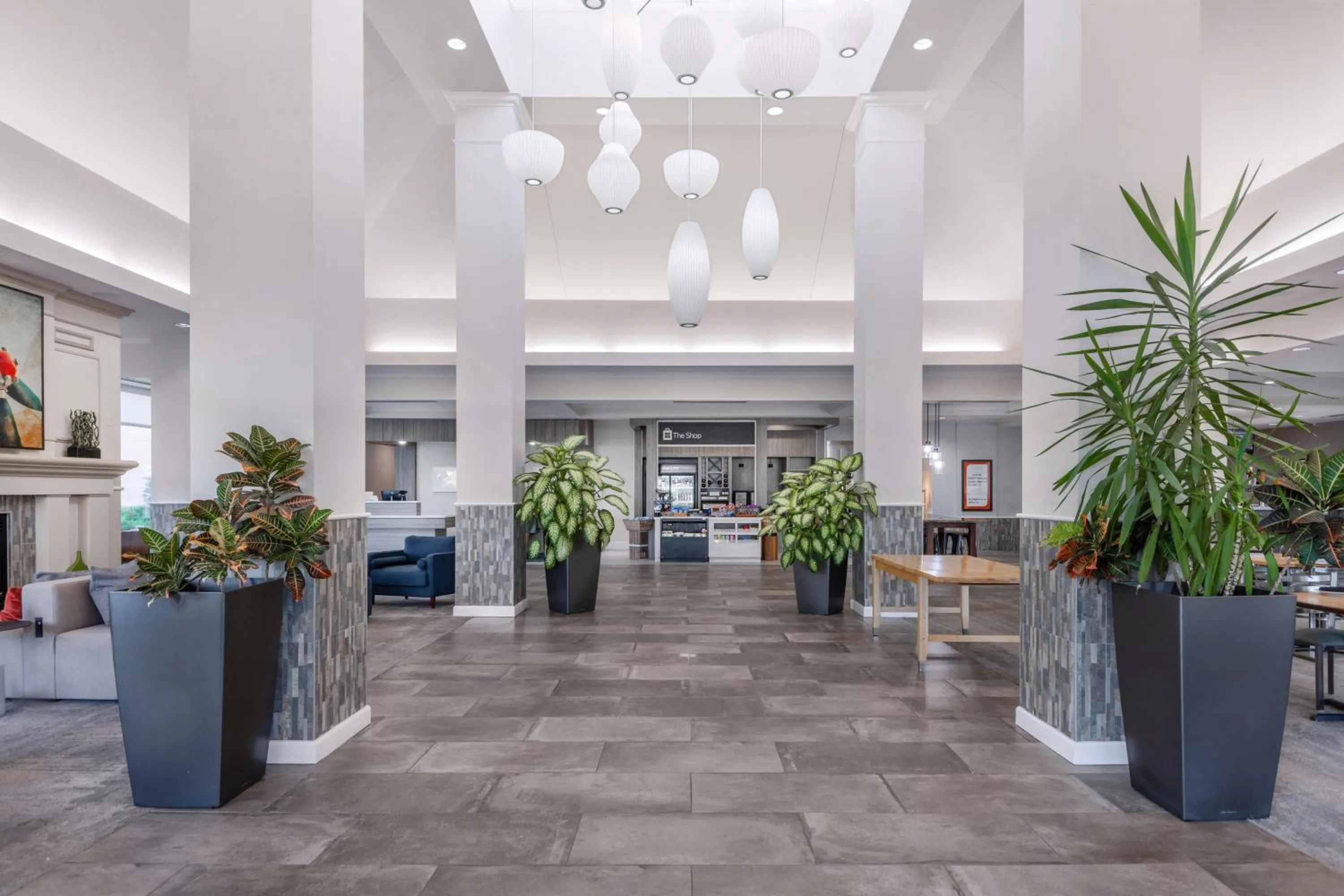 Lobby or reception in Hilton Garden Inn Grand Forks-Und