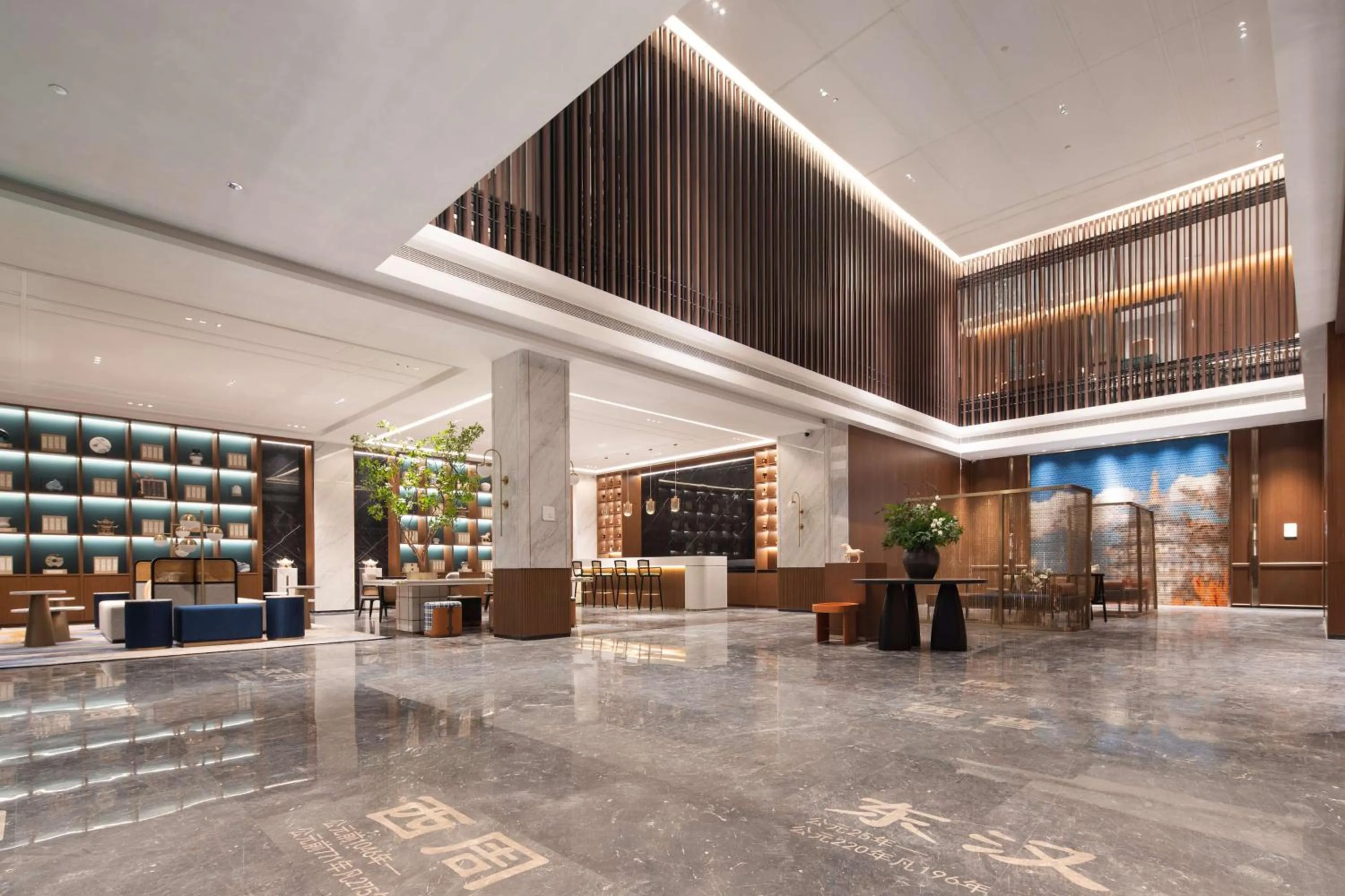 Lobby or reception in Hilton Garden Inn Luoyang Kaiyuan Avenue