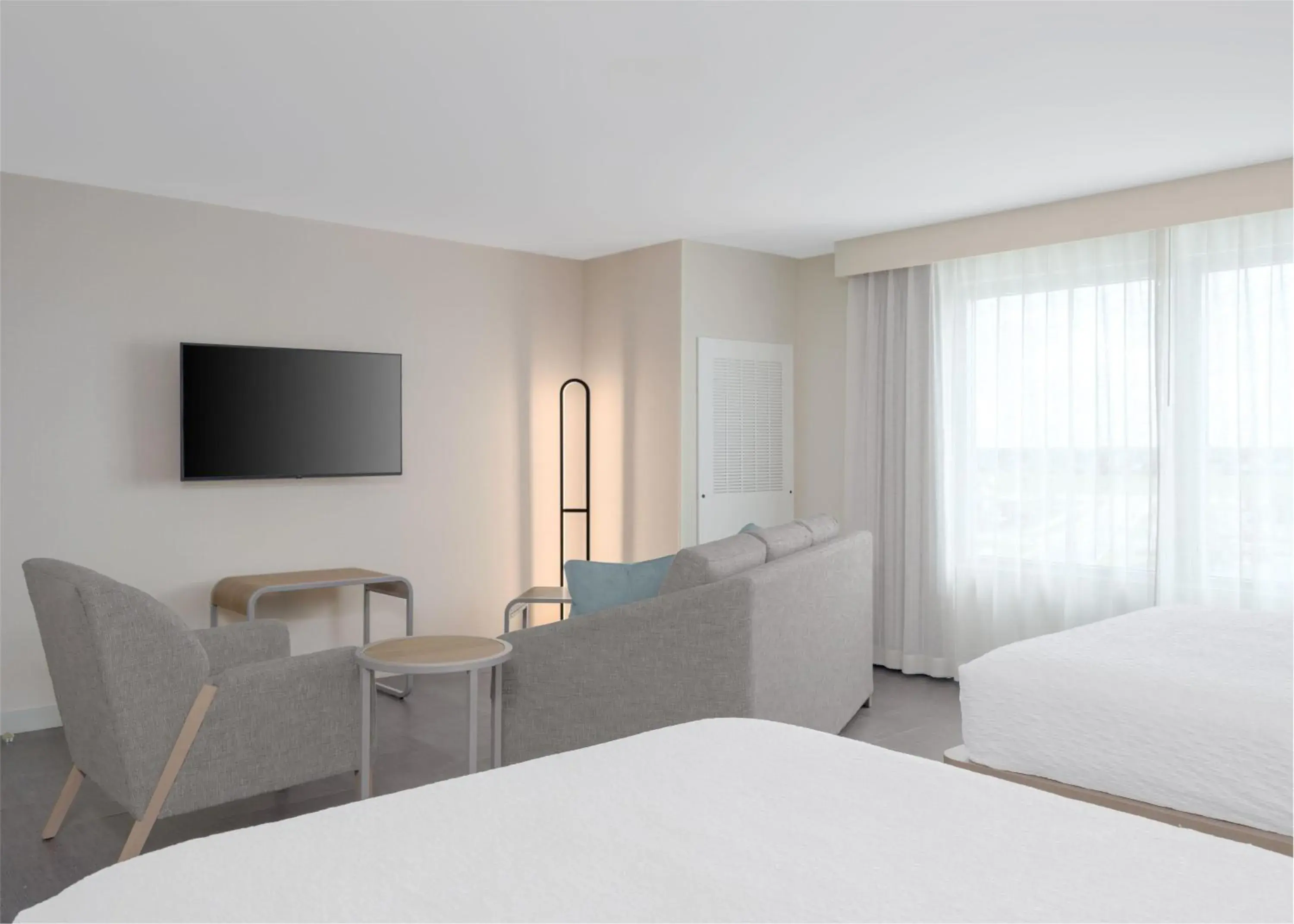 Studio Suite with Two Queen Beds - Hearing Access in Homewood Suites By Hilton Viera Melbourne Studio Suite with Two Queen Beds - Hearing Access in Homewood Suites By Hilton Viera Melbourne