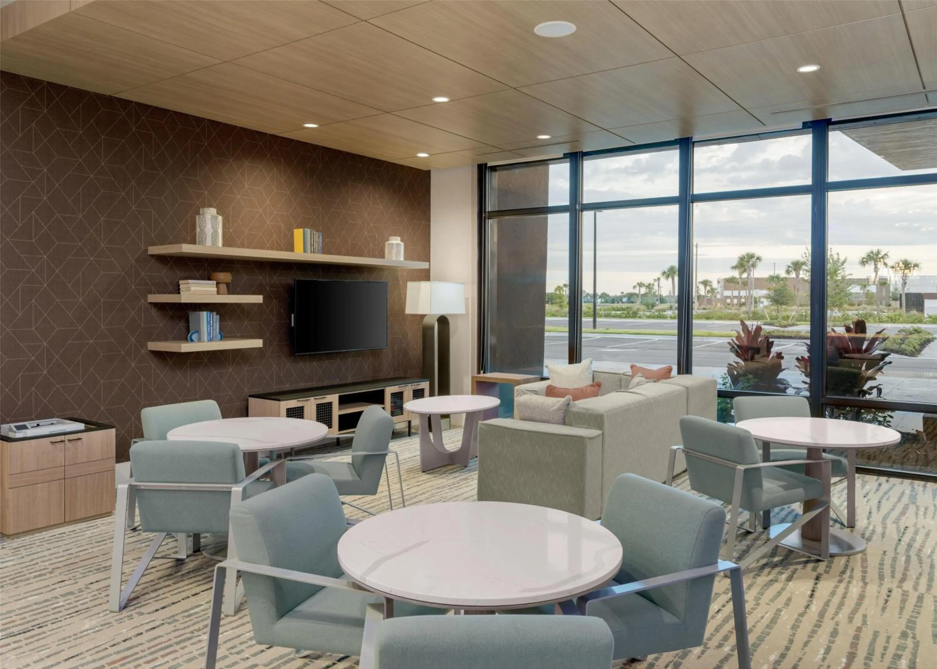 Lobby or reception in Homewood Suites By Hilton Viera Melbourne