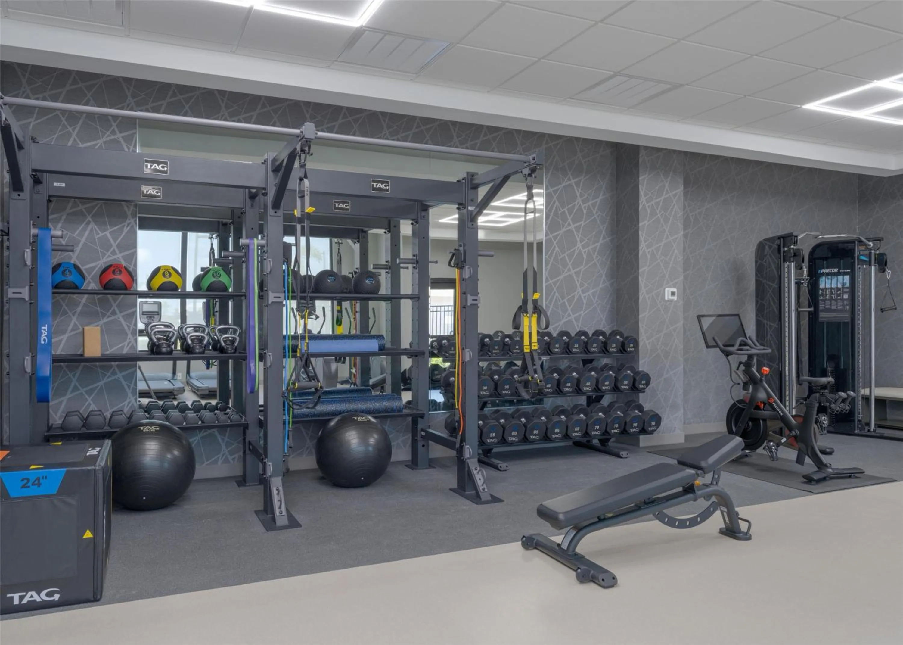 Fitness centre/facilities in Homewood Suites By Hilton Viera Melbourne