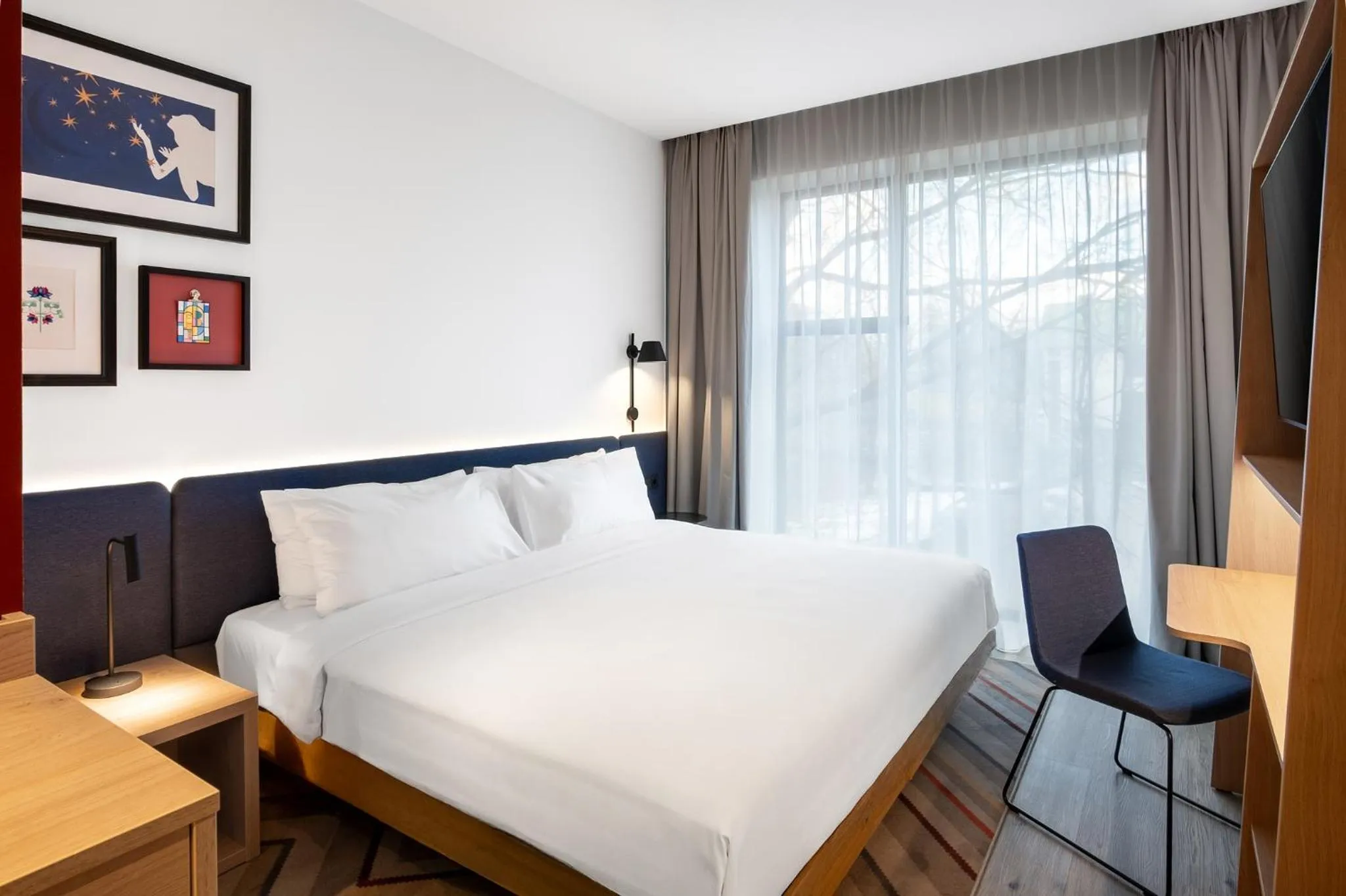 Bedroom, Bed in Hampton By Hilton Tallinn