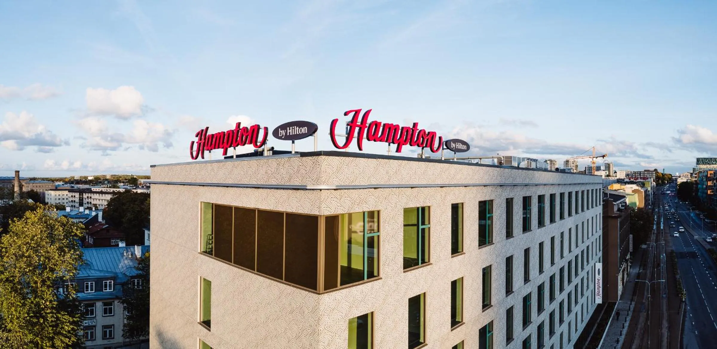 Property logo or sign in Hampton By Hilton Tallinn
