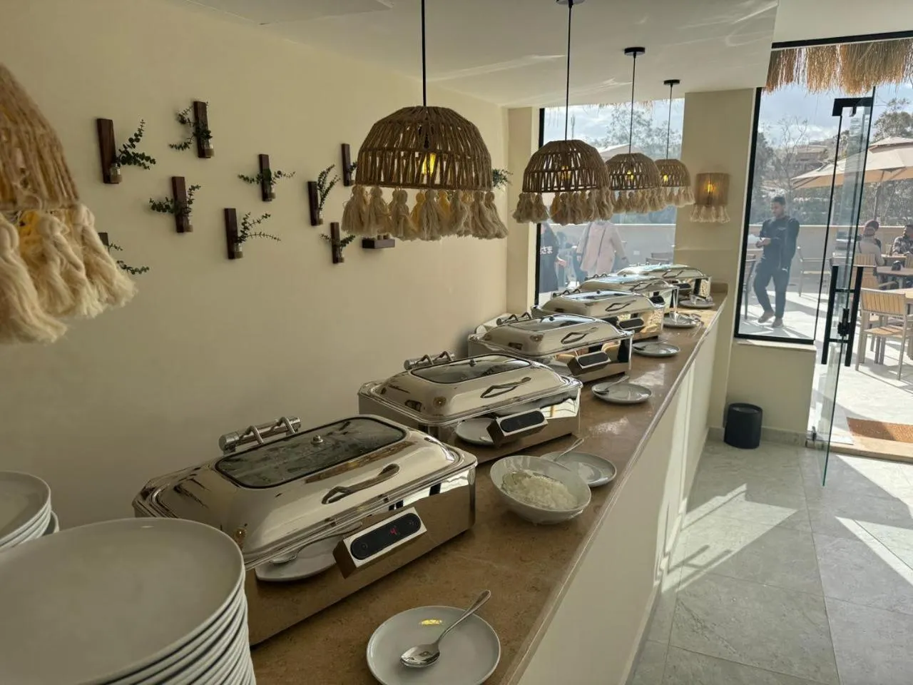 Buffet breakfast in La Boutique Hôtel - Vue Des Pyramides