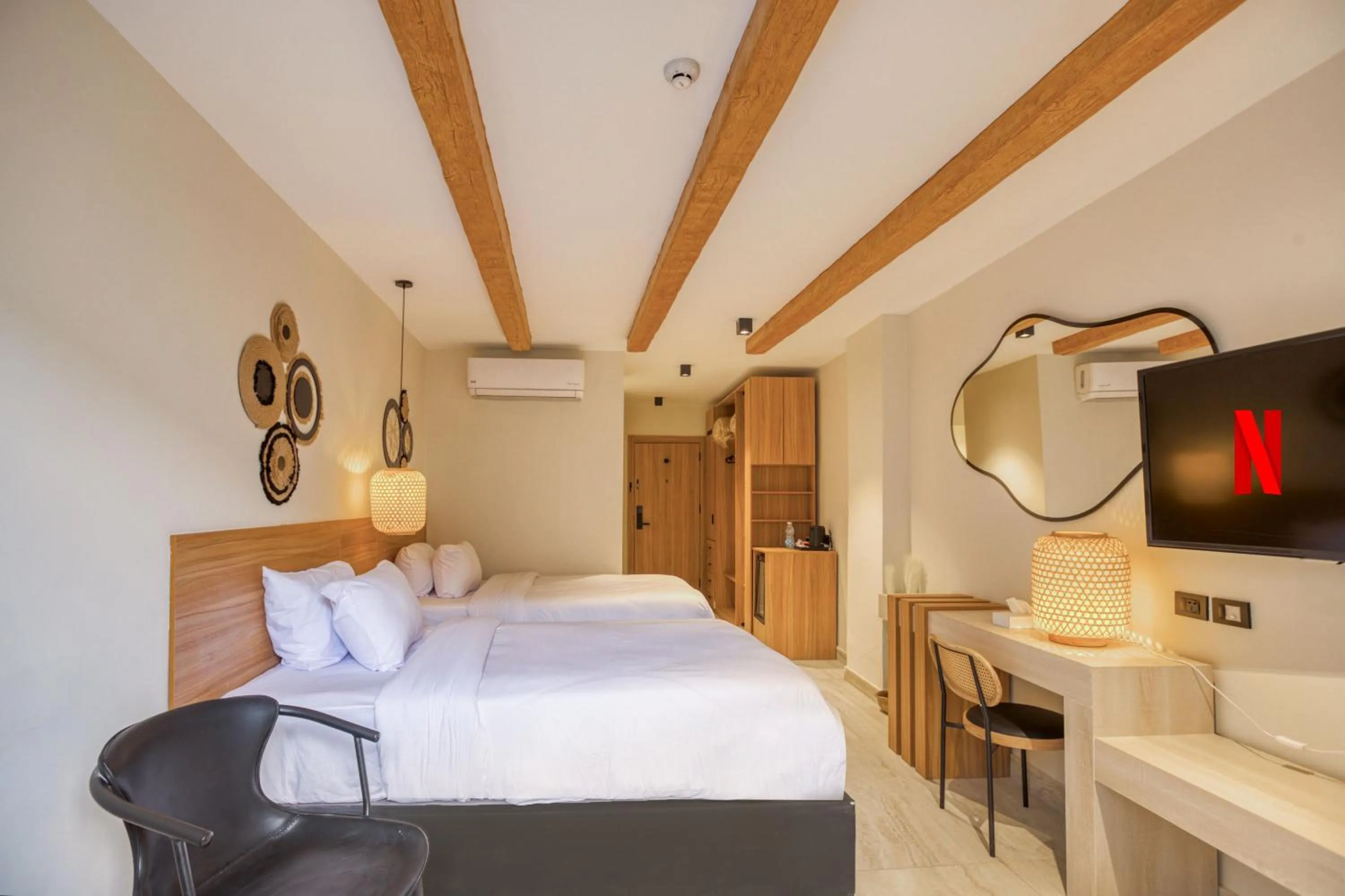 Bed in La Boutique Hôtel - Vue Des Pyramides