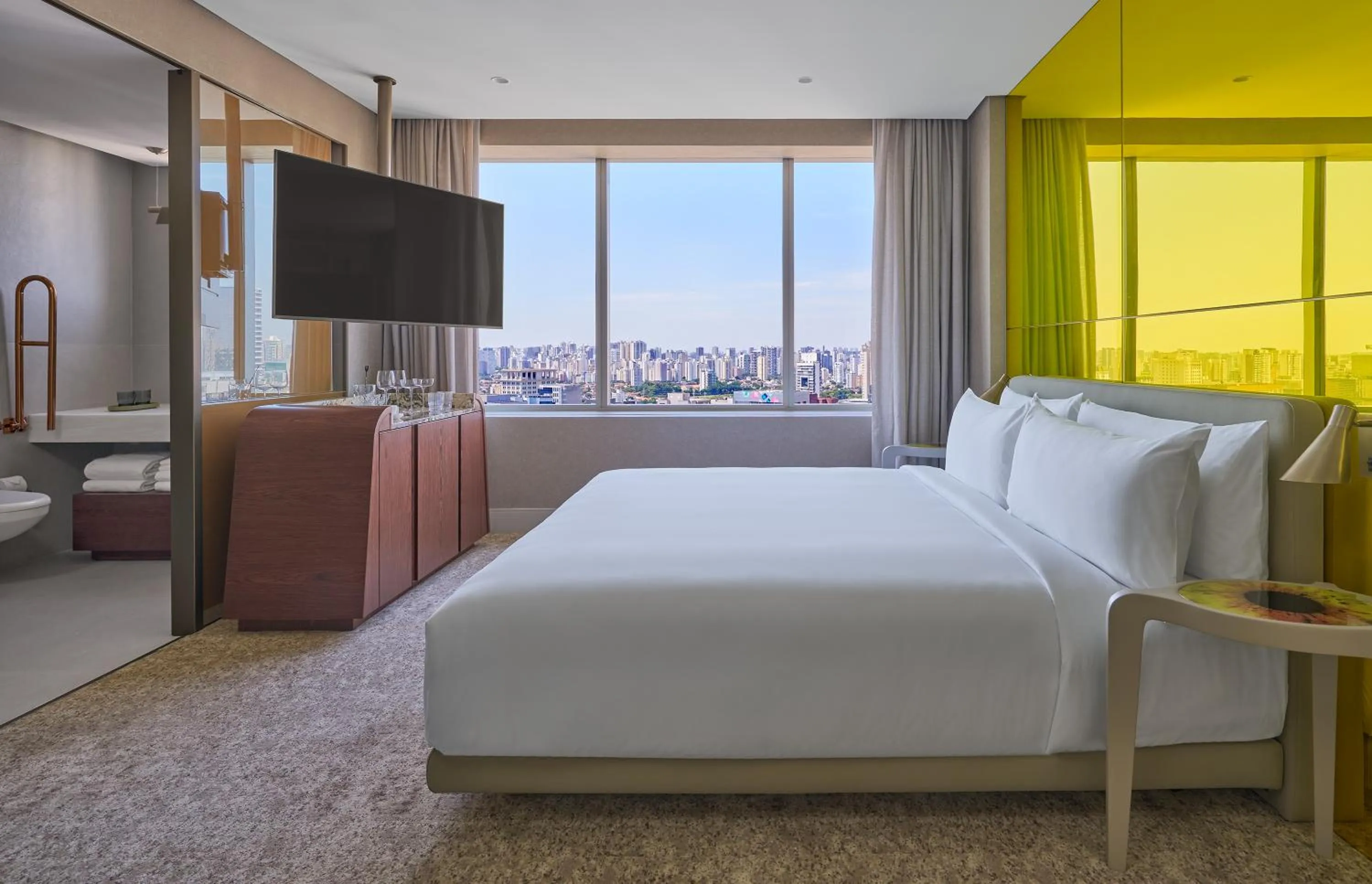 Photo of the whole room, Bed in W Sao Paulo