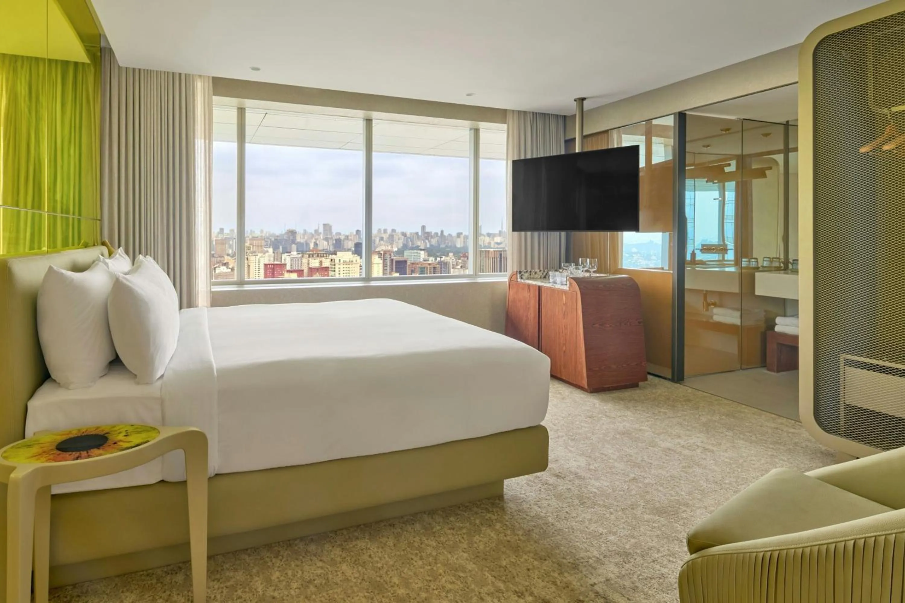 Photo of the whole room, Bed in W Sao Paulo