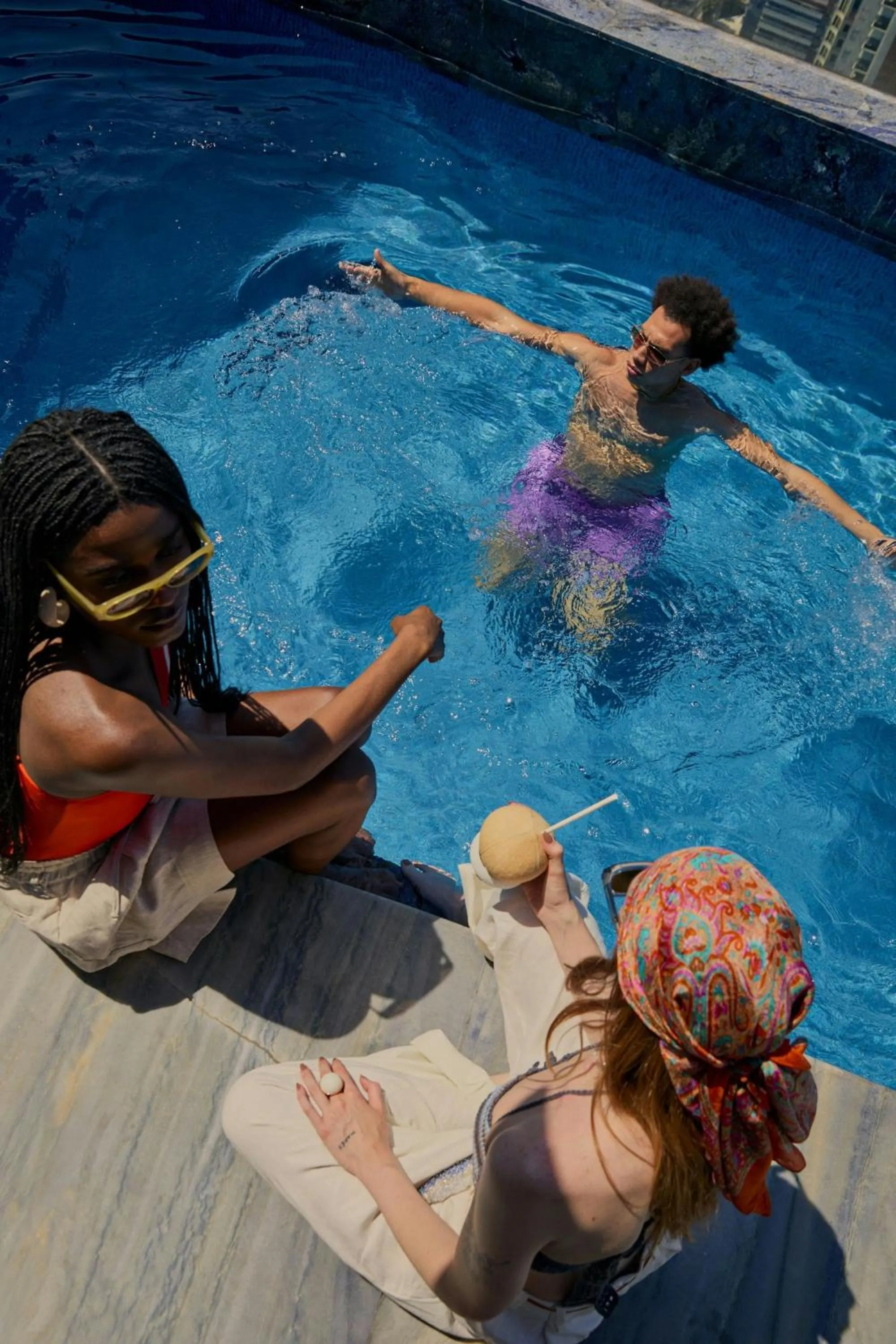 Swimming pool in W Sao Paulo
