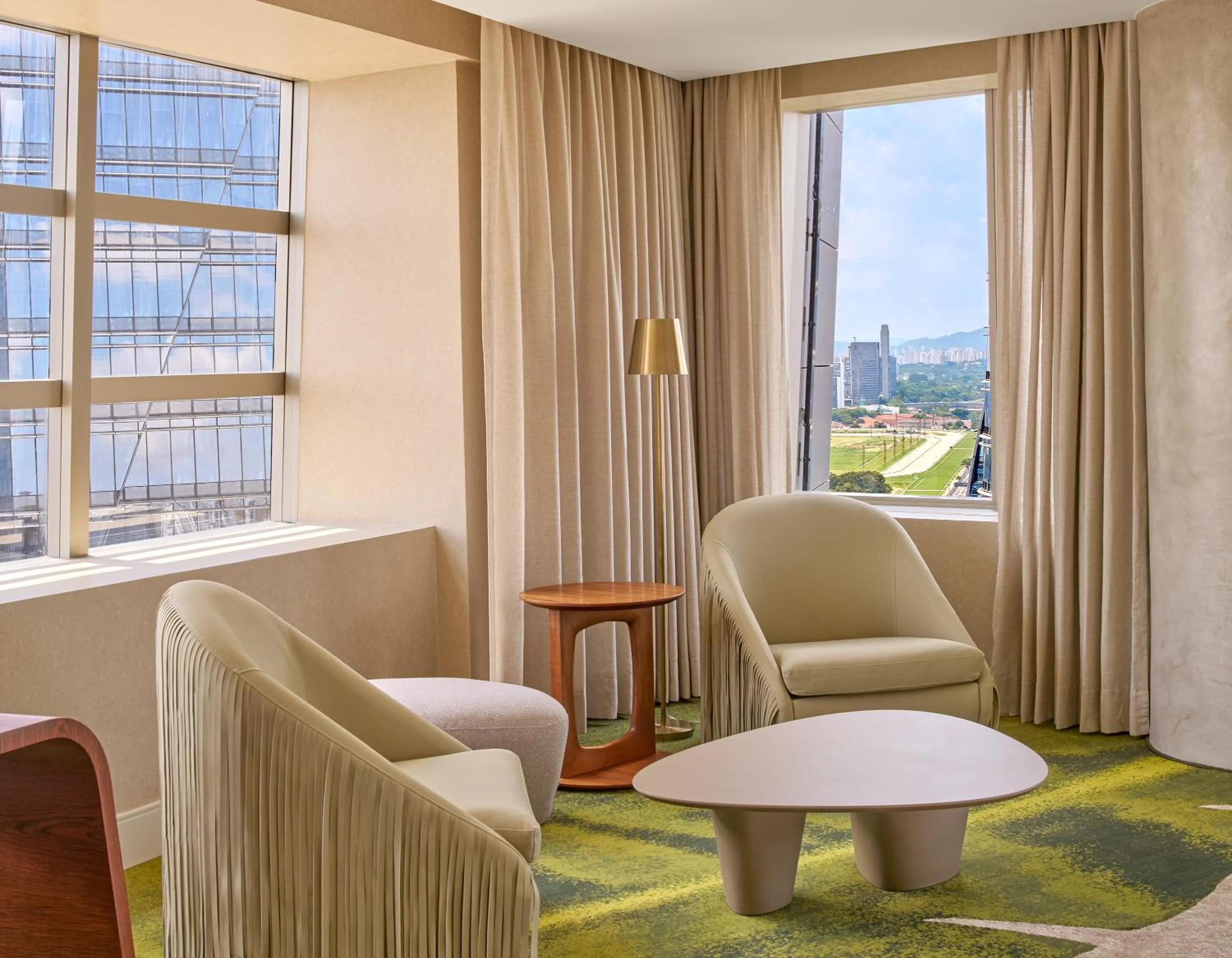 Living room in W Sao Paulo