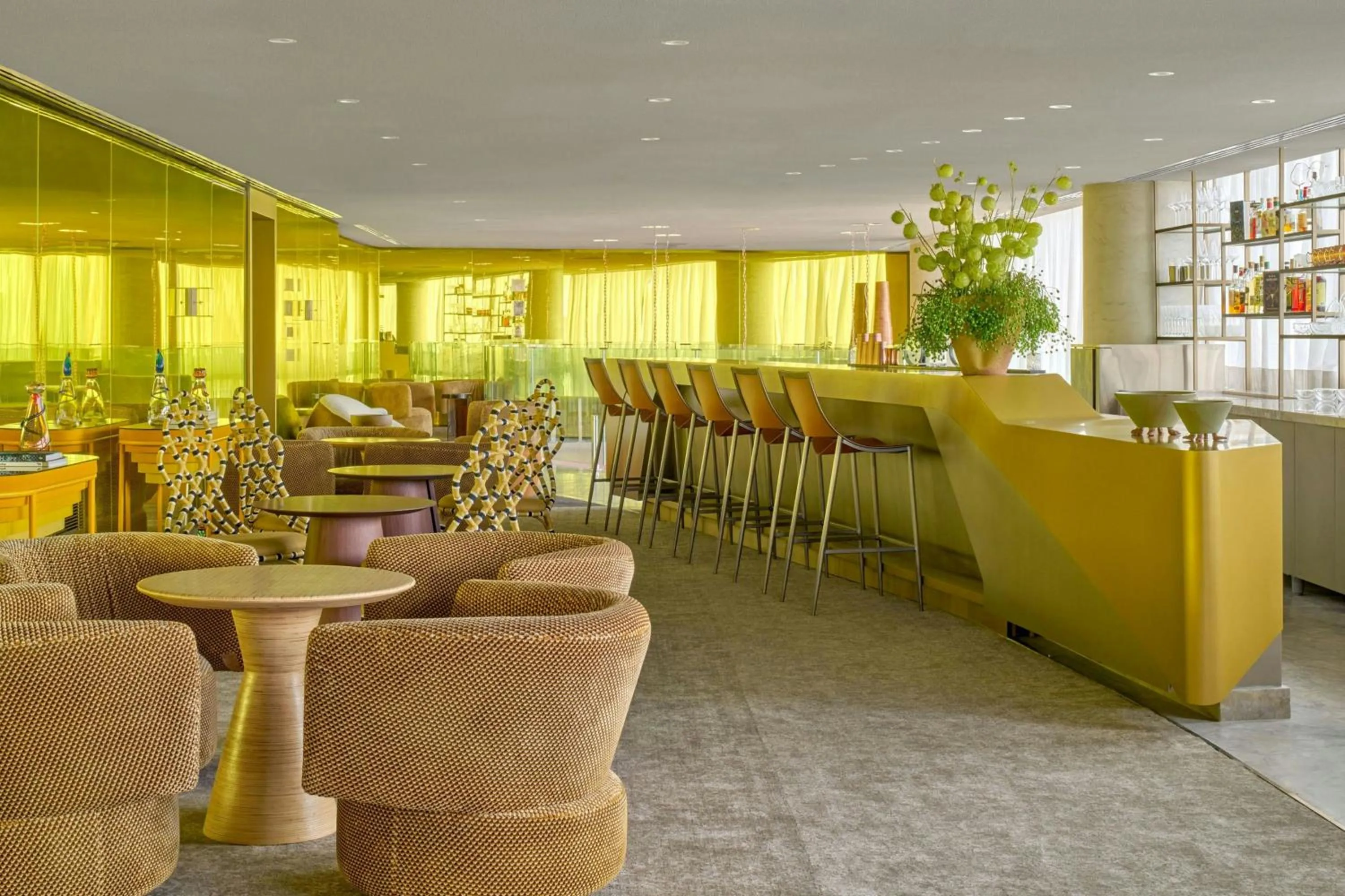 Living room in W Sao Paulo