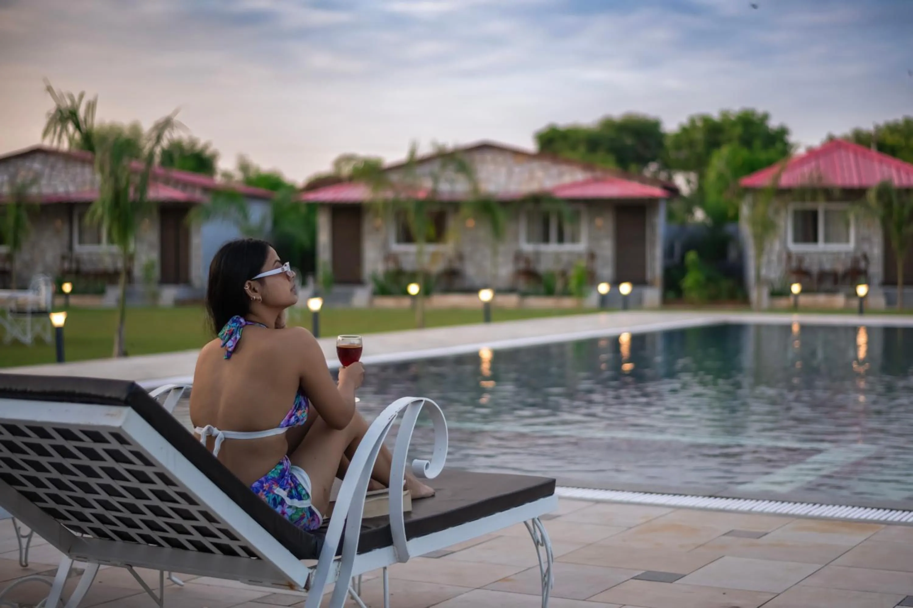 Balcony/Terrace in Aashiyana Luxury Cottages