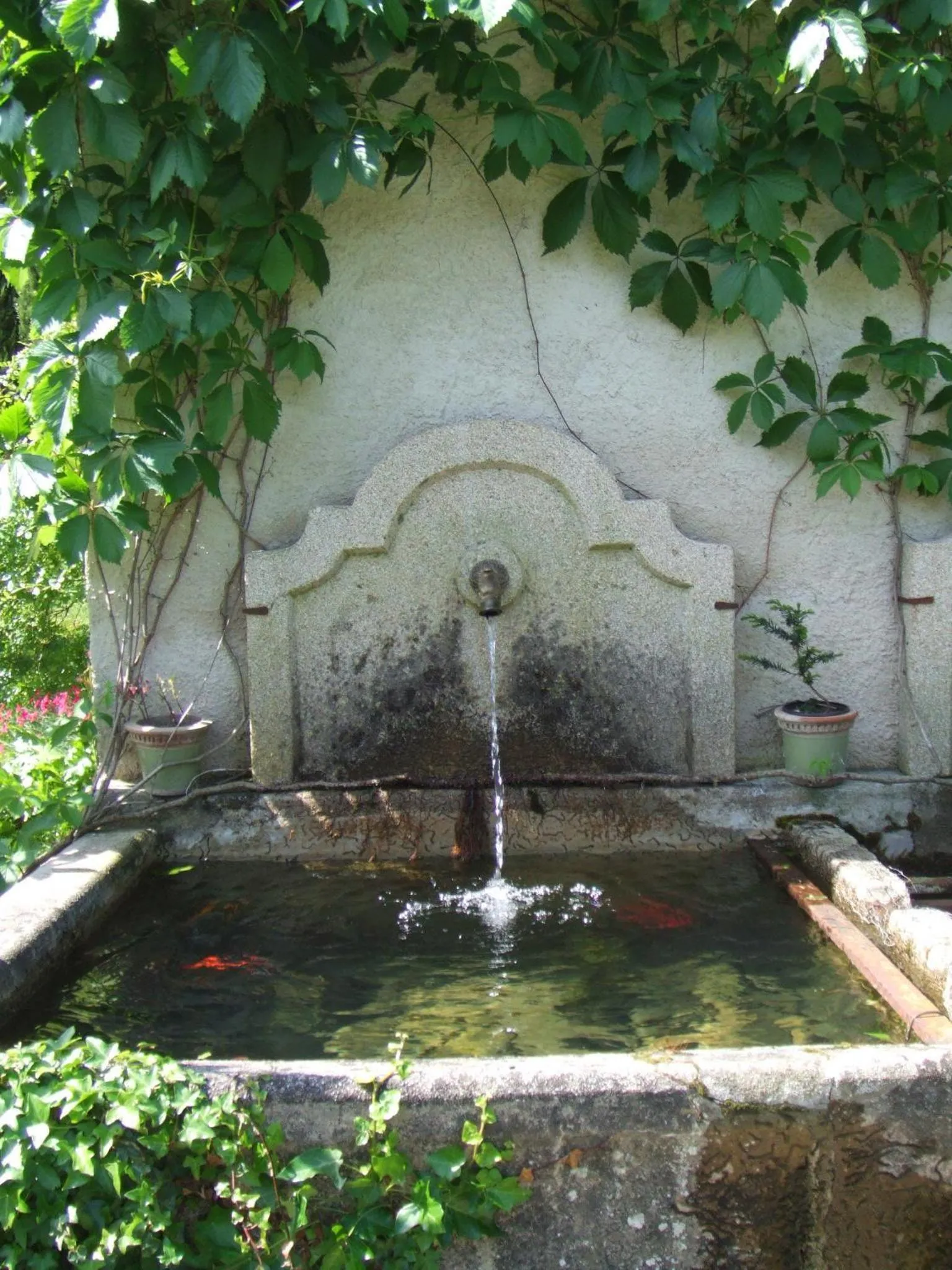 Garden in La Hulotte