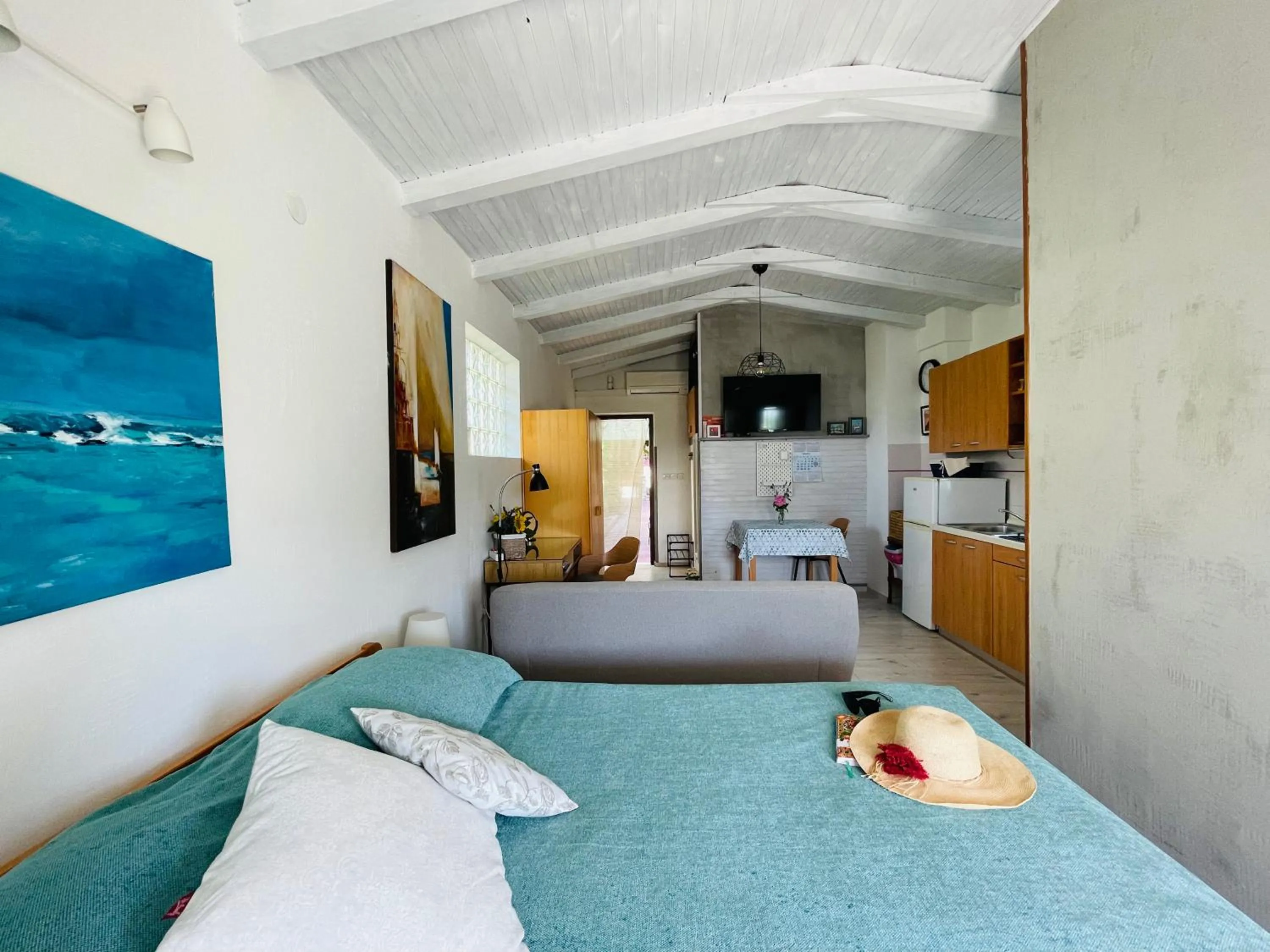 Bed in Pasiflora Studio