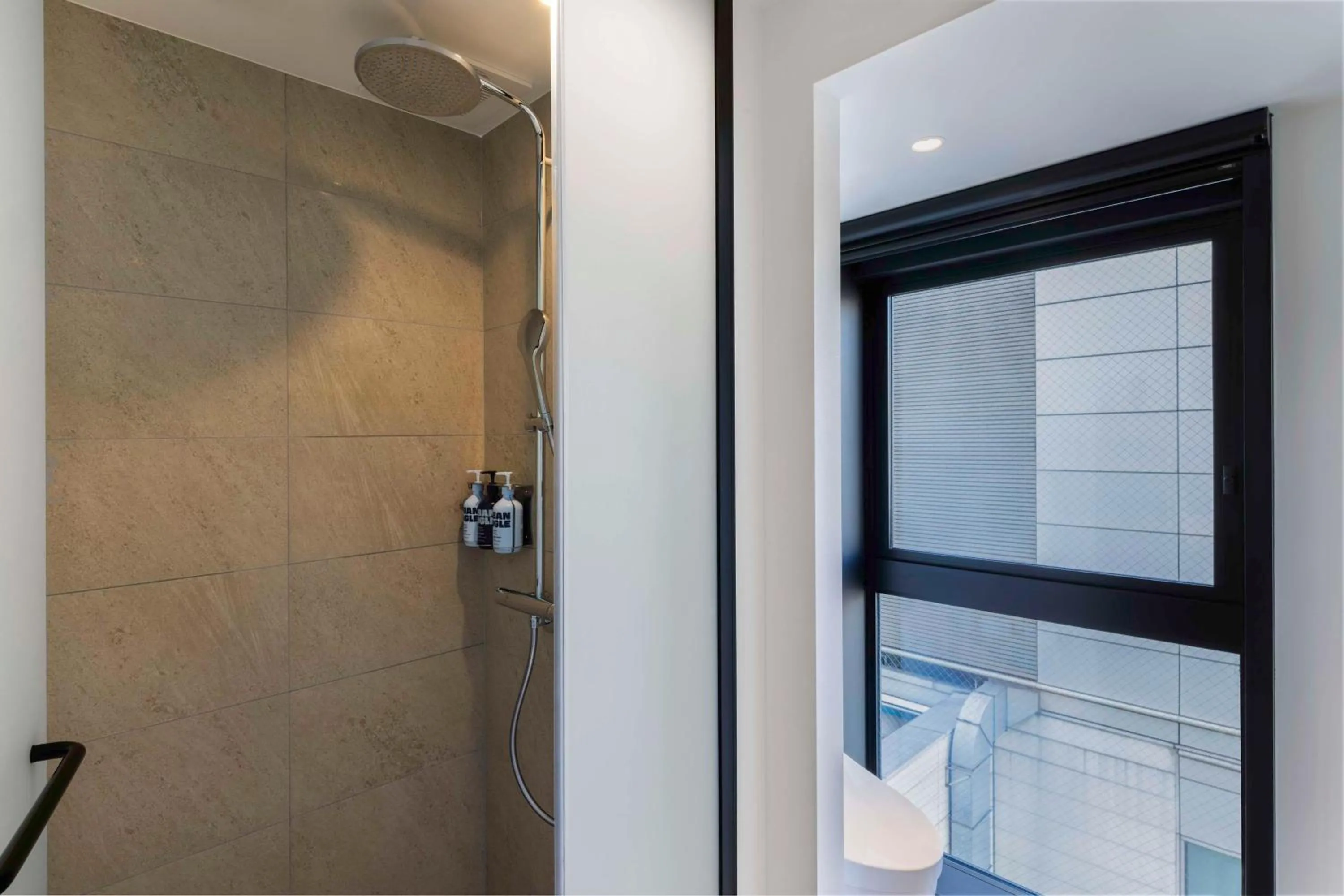 Bathroom in YOTEL Tokyo Ginza