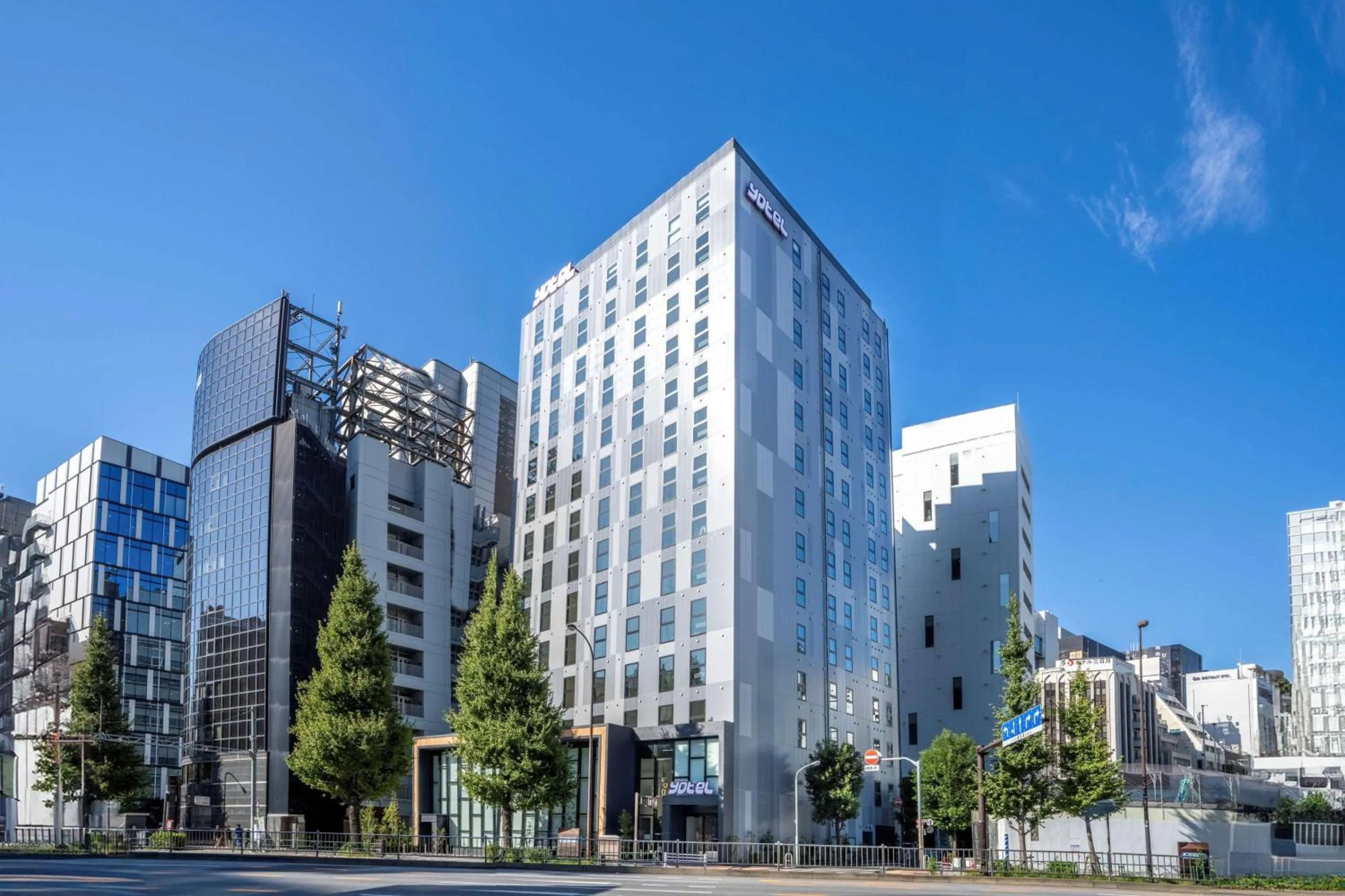 Property building in YOTEL Tokyo Ginza