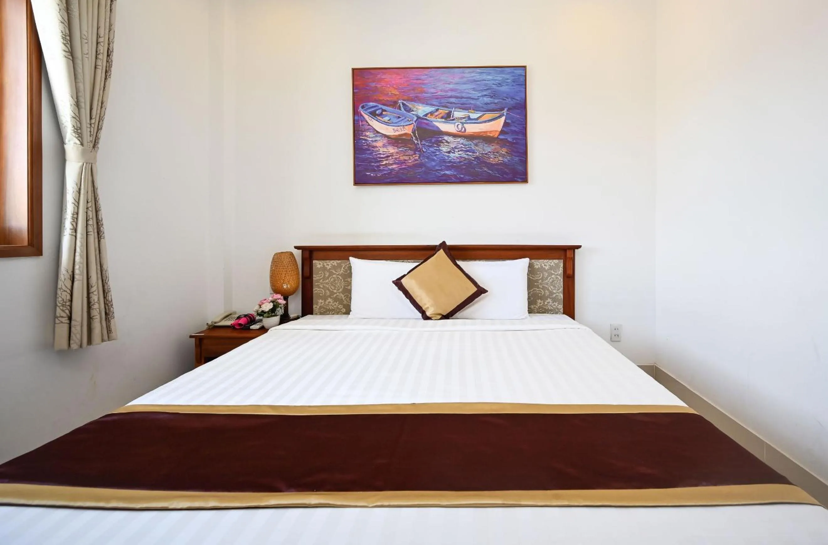 Bed in Ha Tien Xua Hotel & Resort