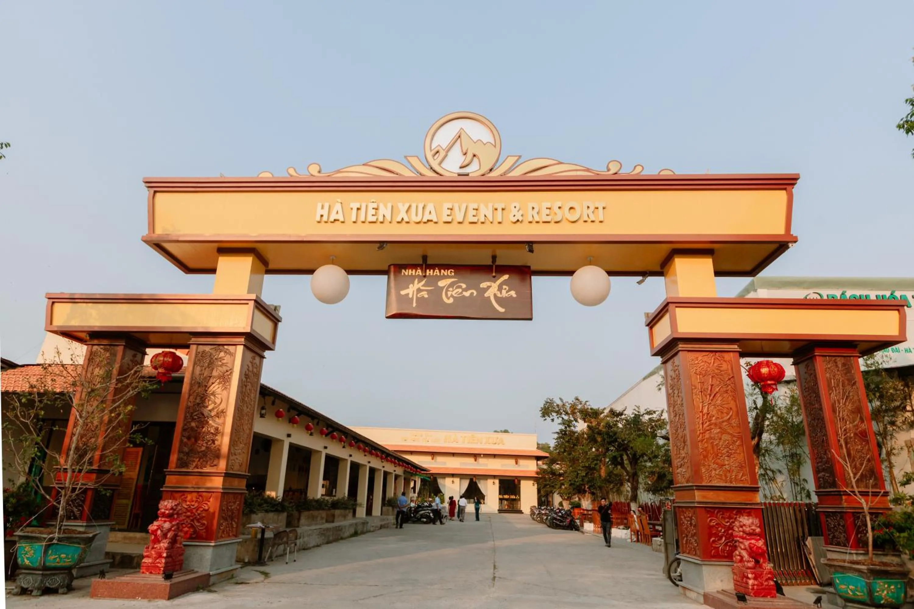 Inner courtyard view in Ha Tien Xua Hotel & Resort