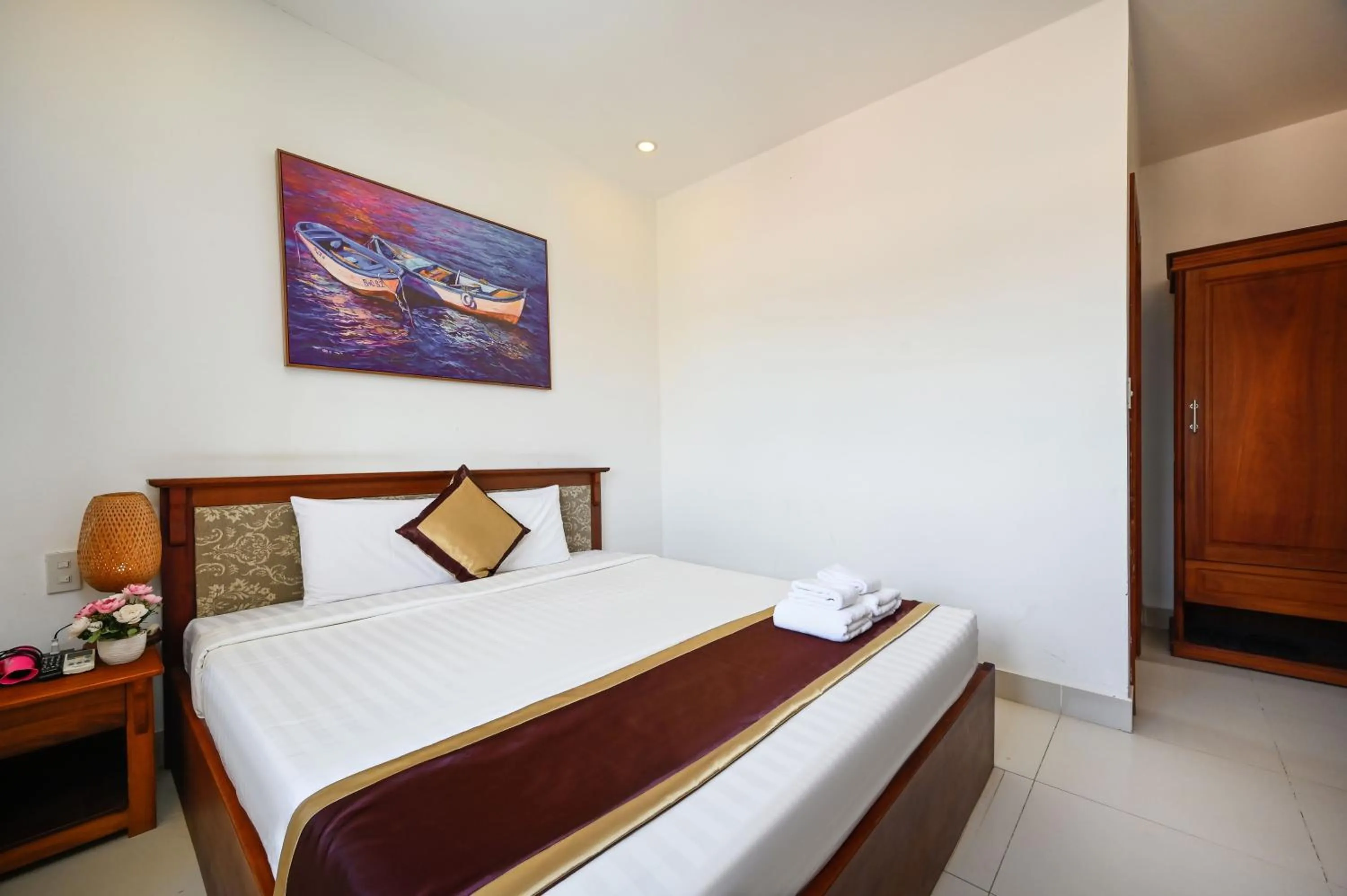 Bedroom, Bed in Ha Tien Xua Hotel & Resort