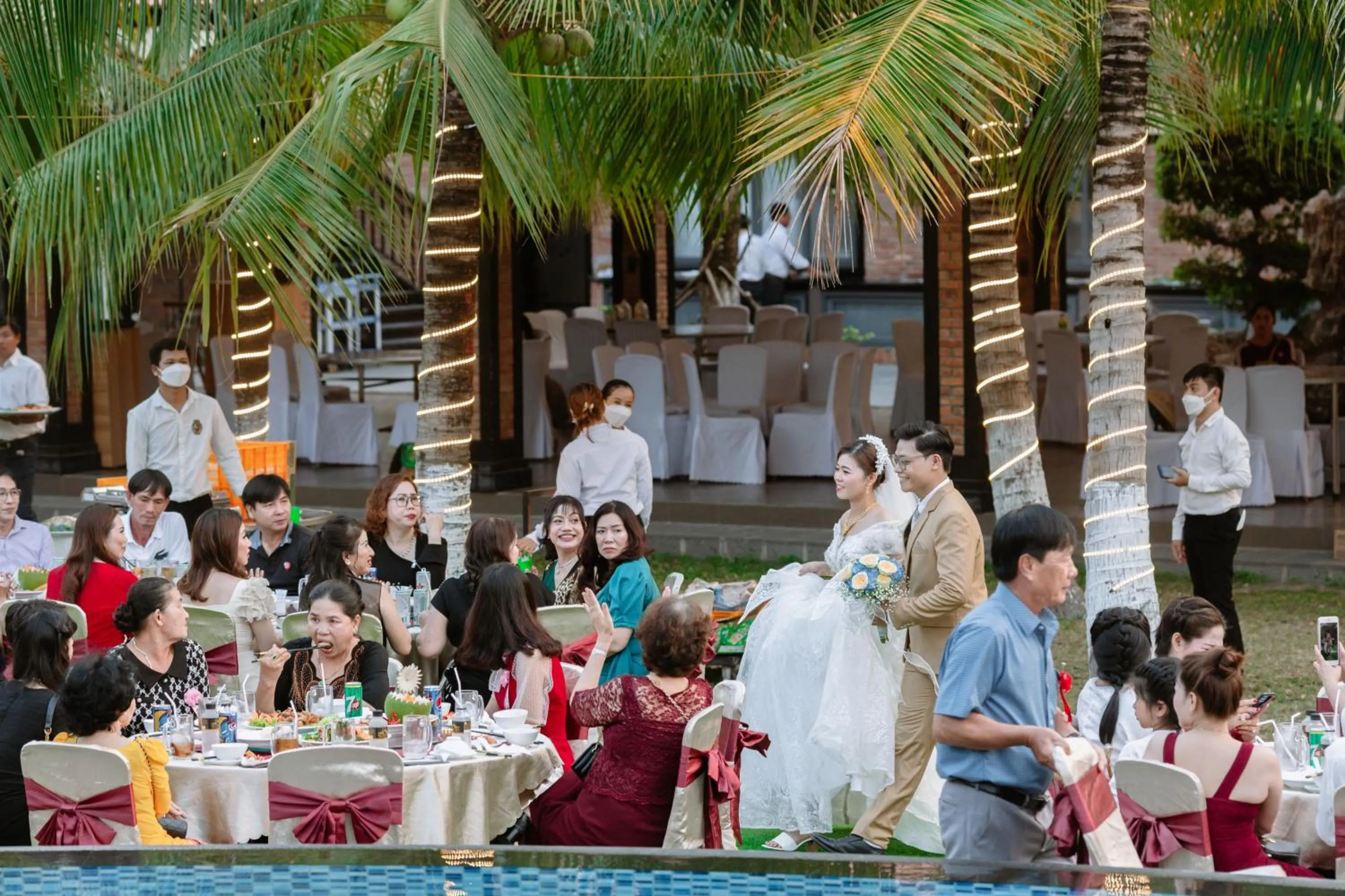 wedding in Ha Tien Xua Hotel & Resort