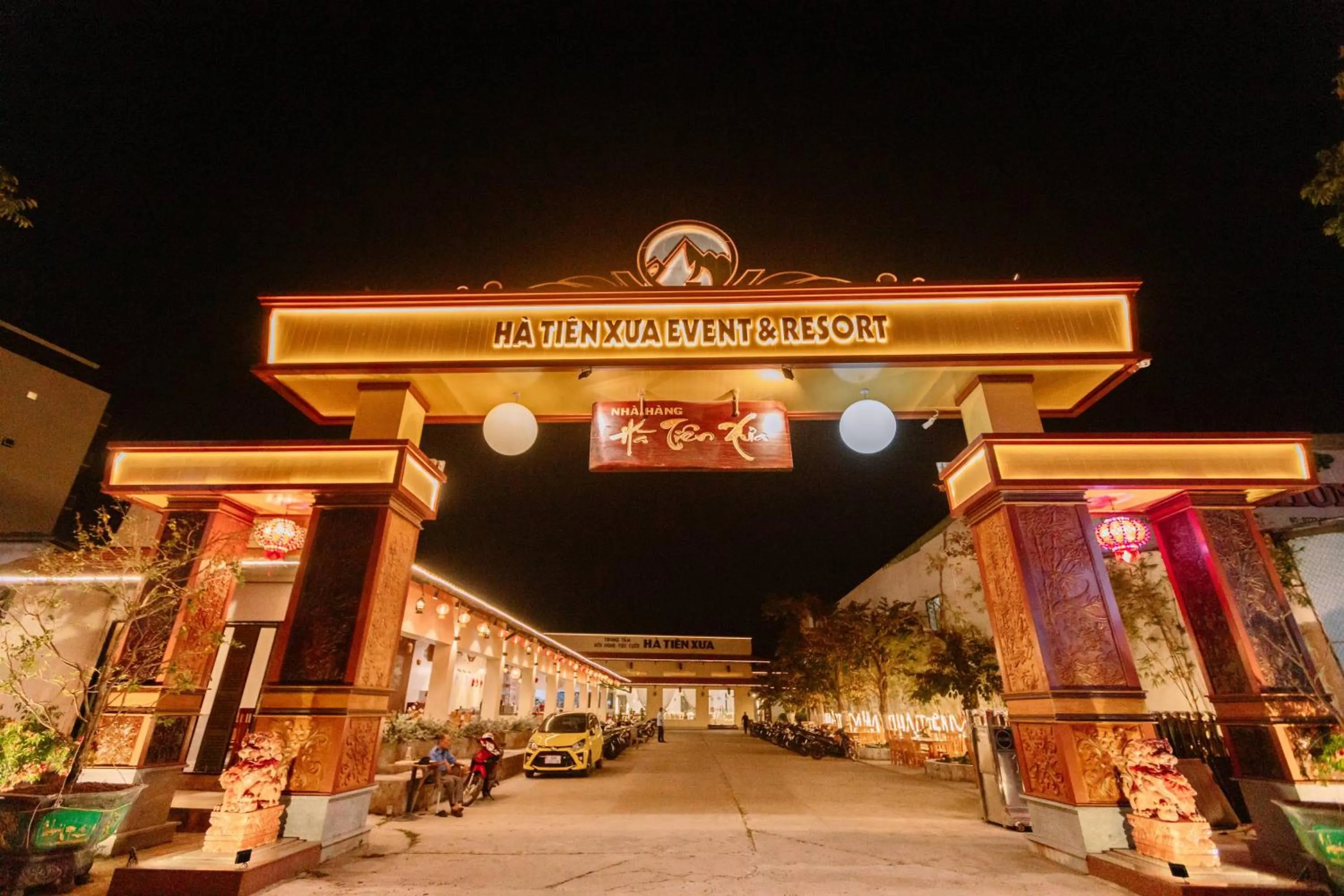 Inner courtyard view in Ha Tien Xua Hotel & Resort