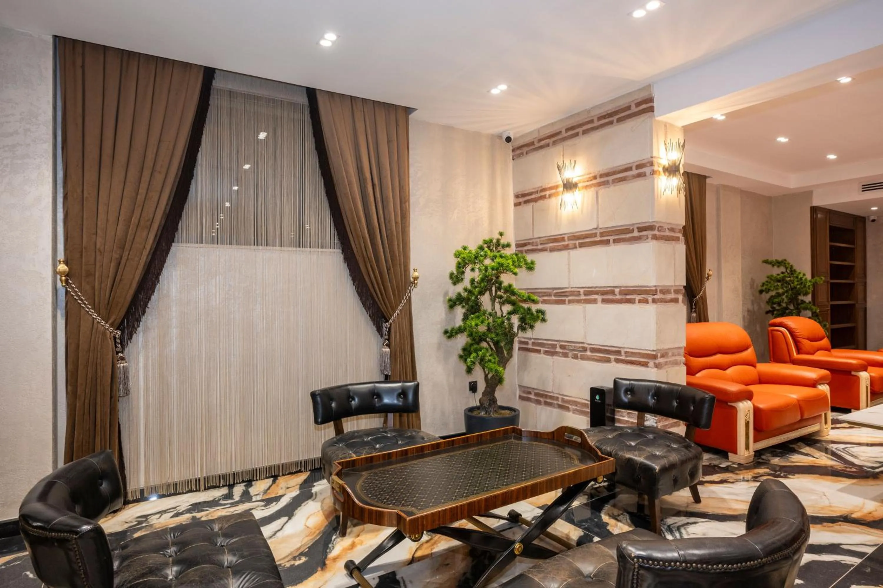 Seating area in Icon Hotel Bomonti