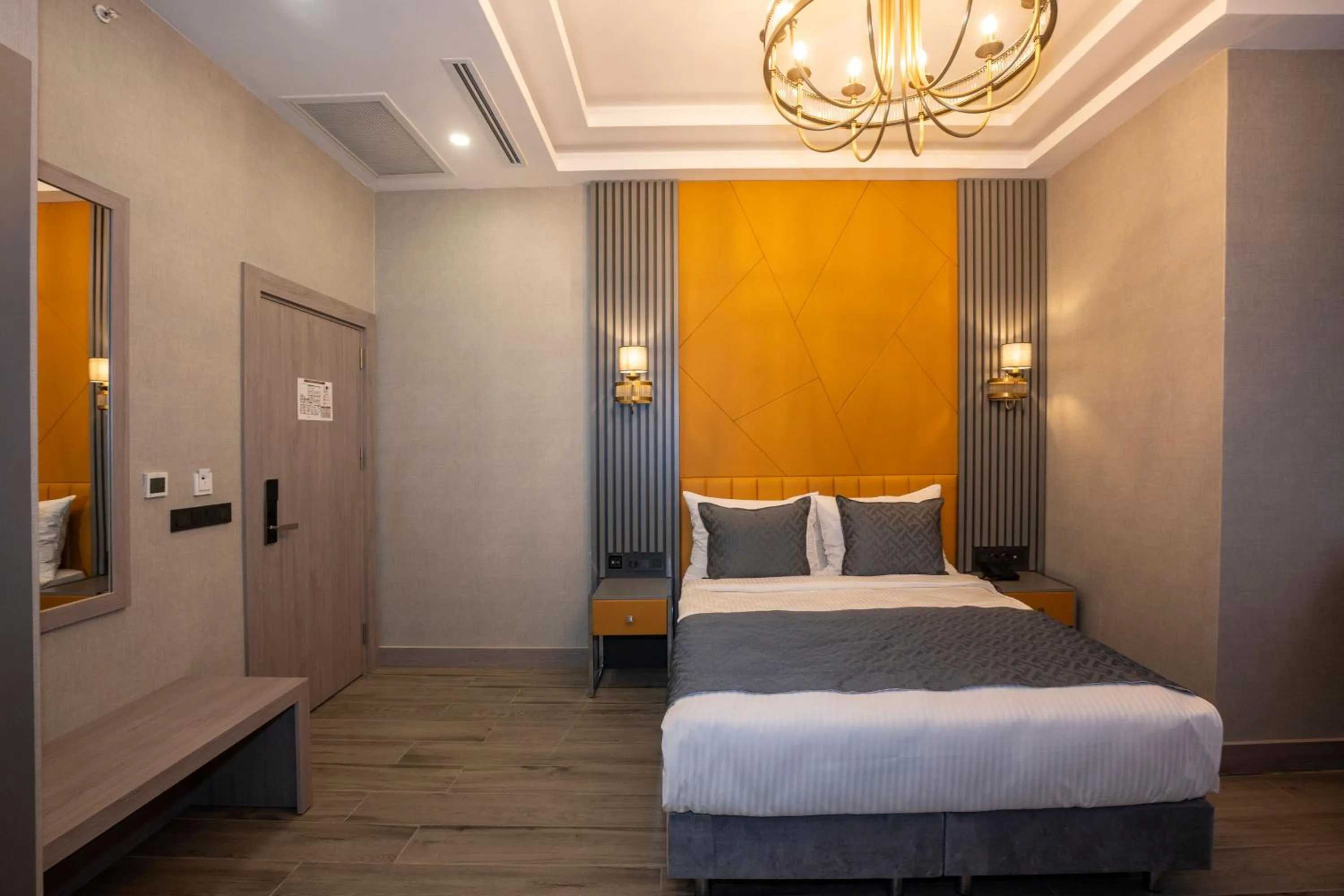 Bed in Icon Hotel Bomonti