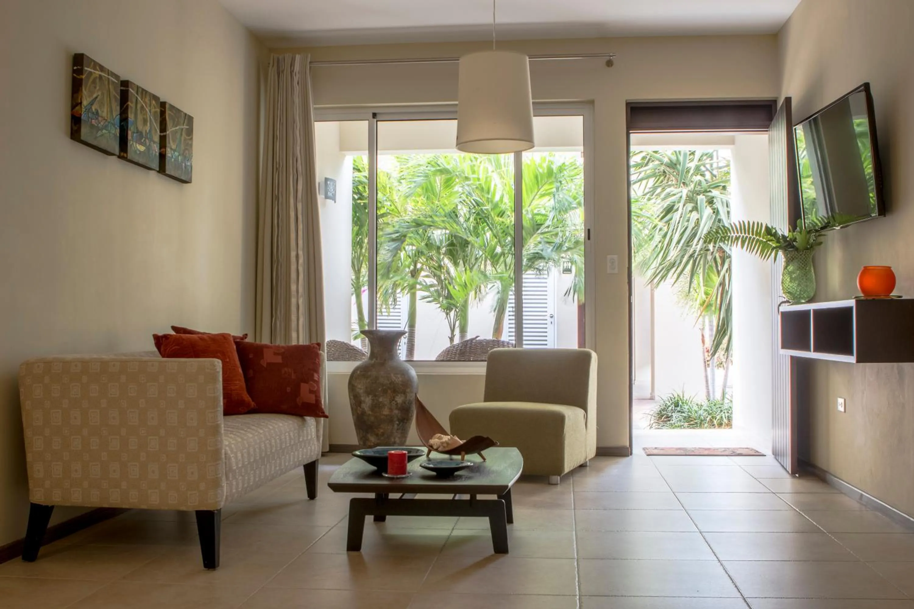 Living room in Costa Esmeralda Village