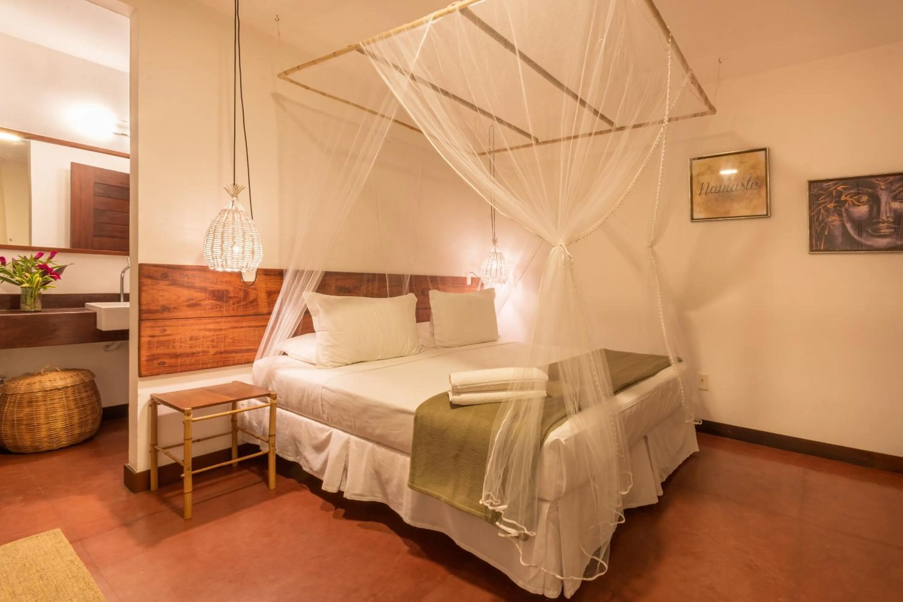 Bed in Hara Pousada e SPA